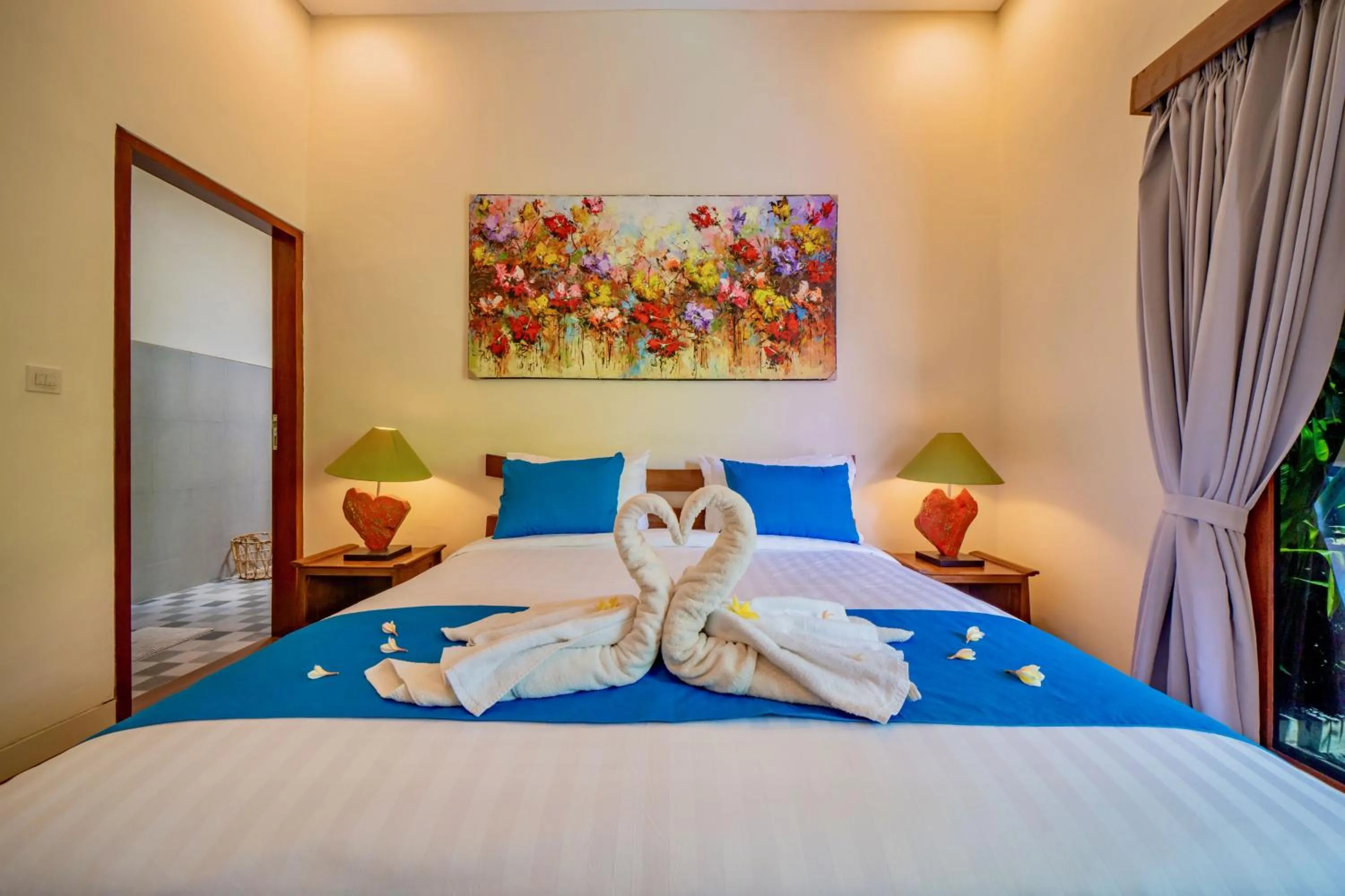 Bedroom, Bed in Villa Paradise Seminyak