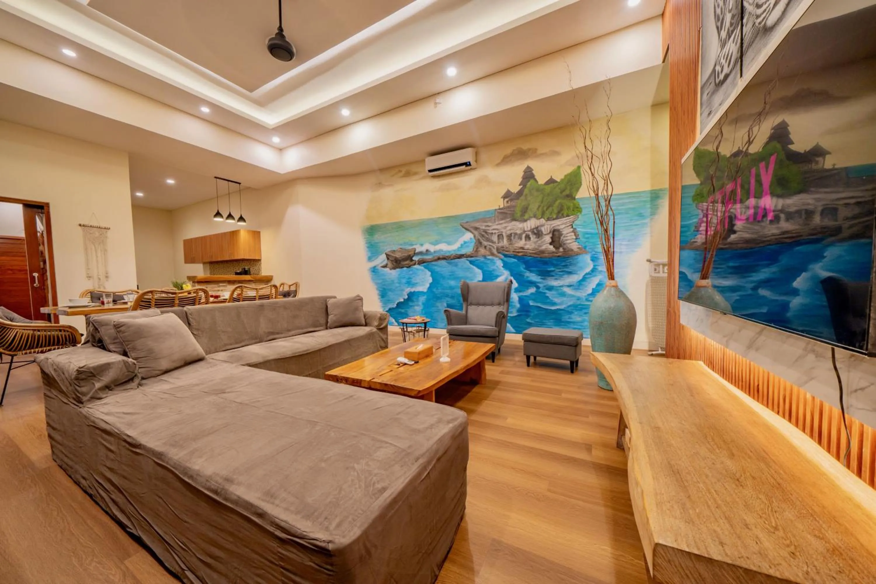 TV and multimedia in Villa Paradise Seminyak