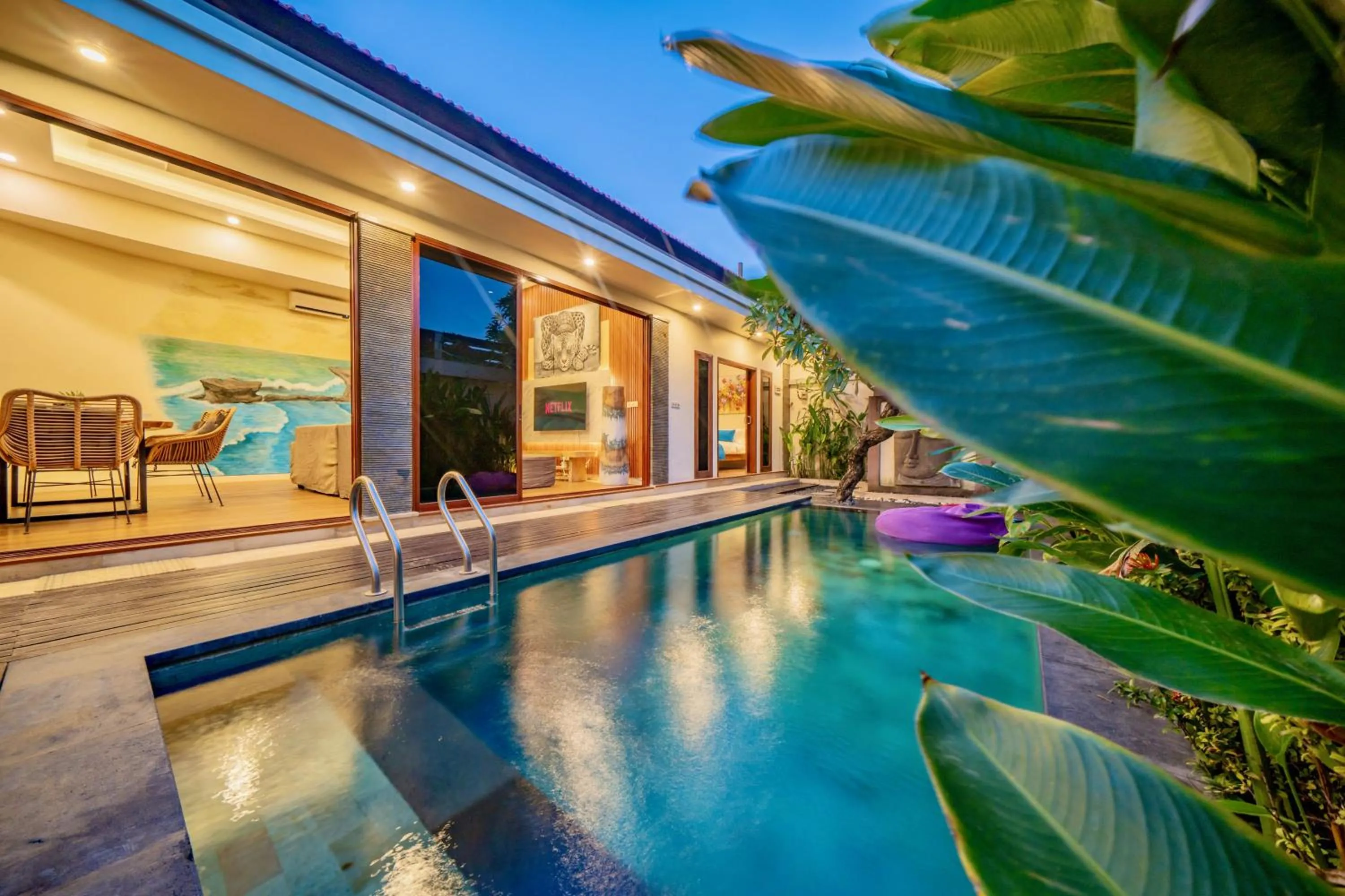Patio in Villa Paradise Seminyak