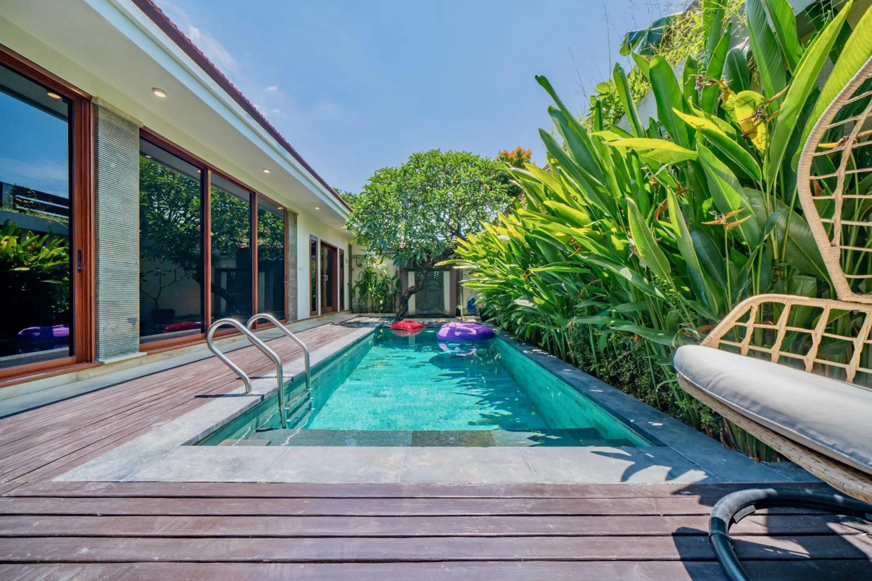 Patio in Villa Paradise Seminyak
