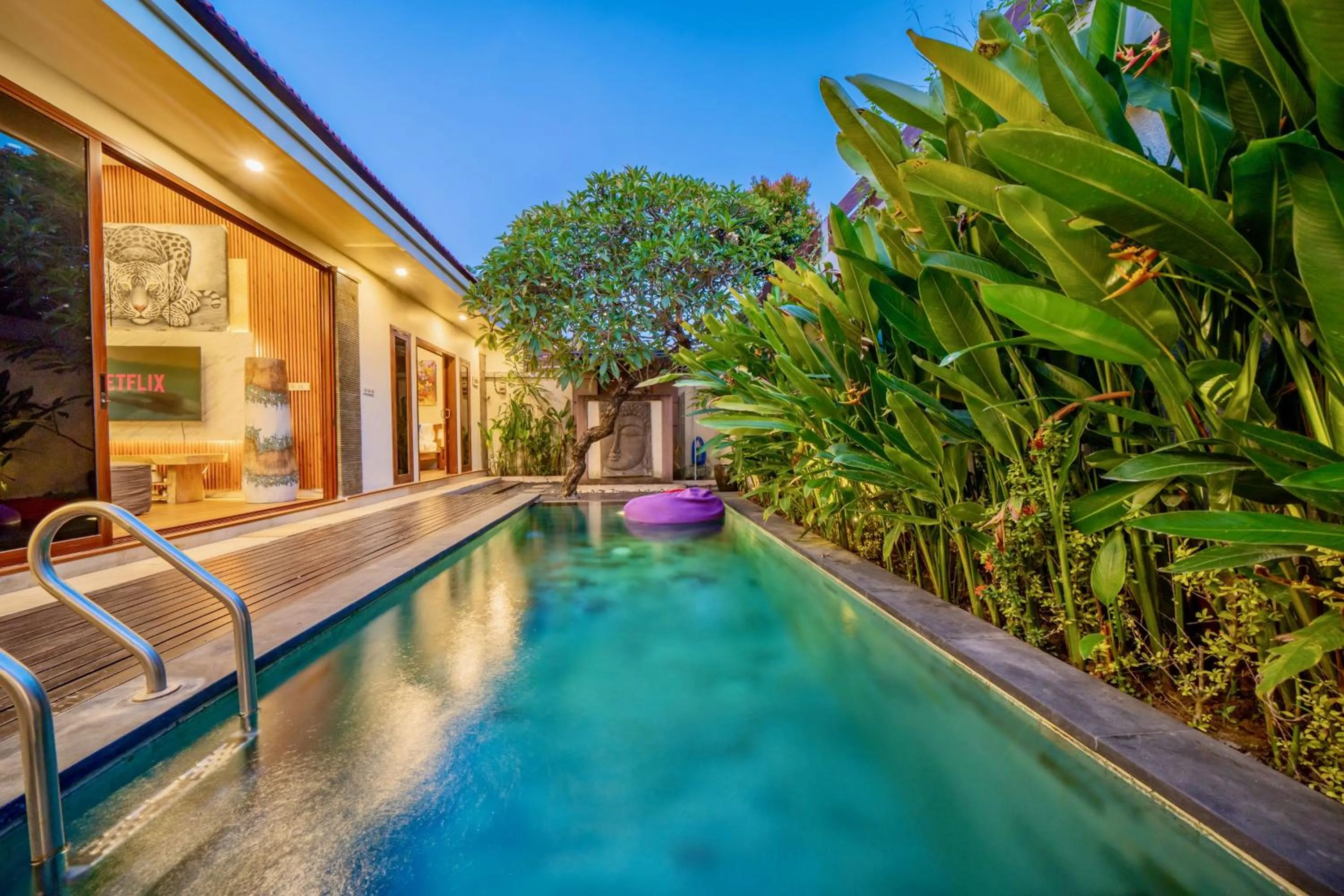 Patio in Villa Paradise Seminyak