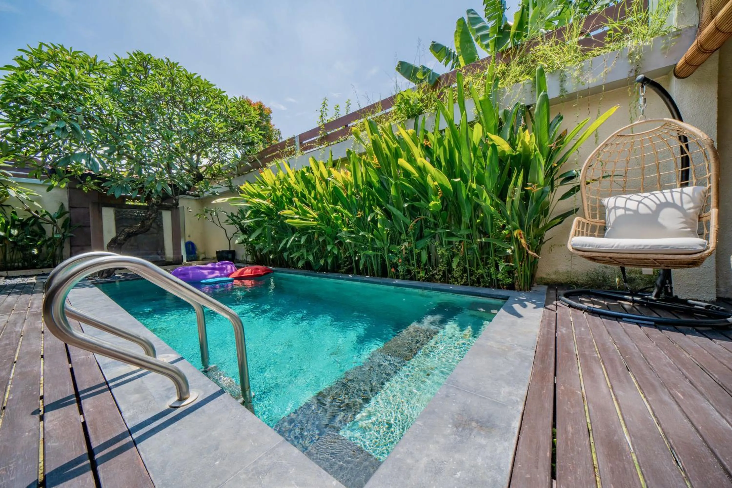 Garden view in Villa Paradise Seminyak