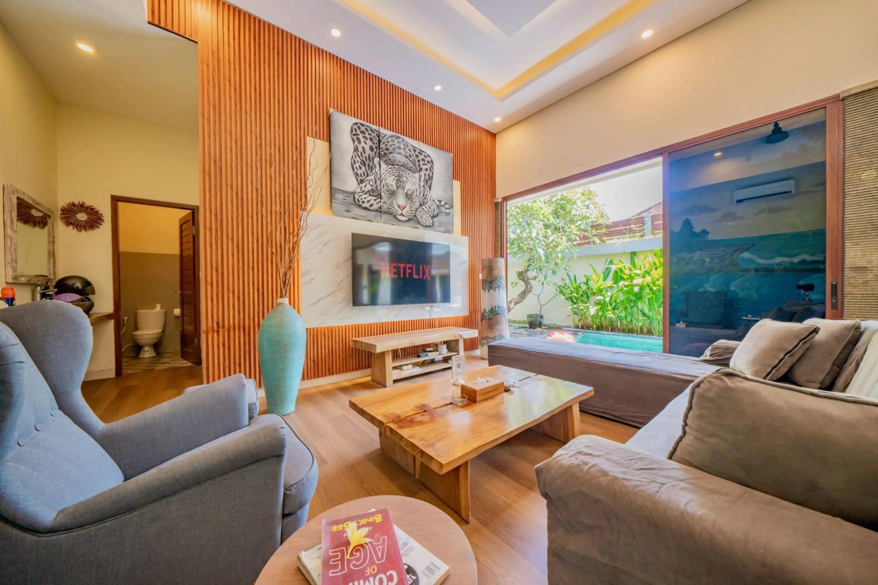 TV and multimedia in Villa Paradise Seminyak
