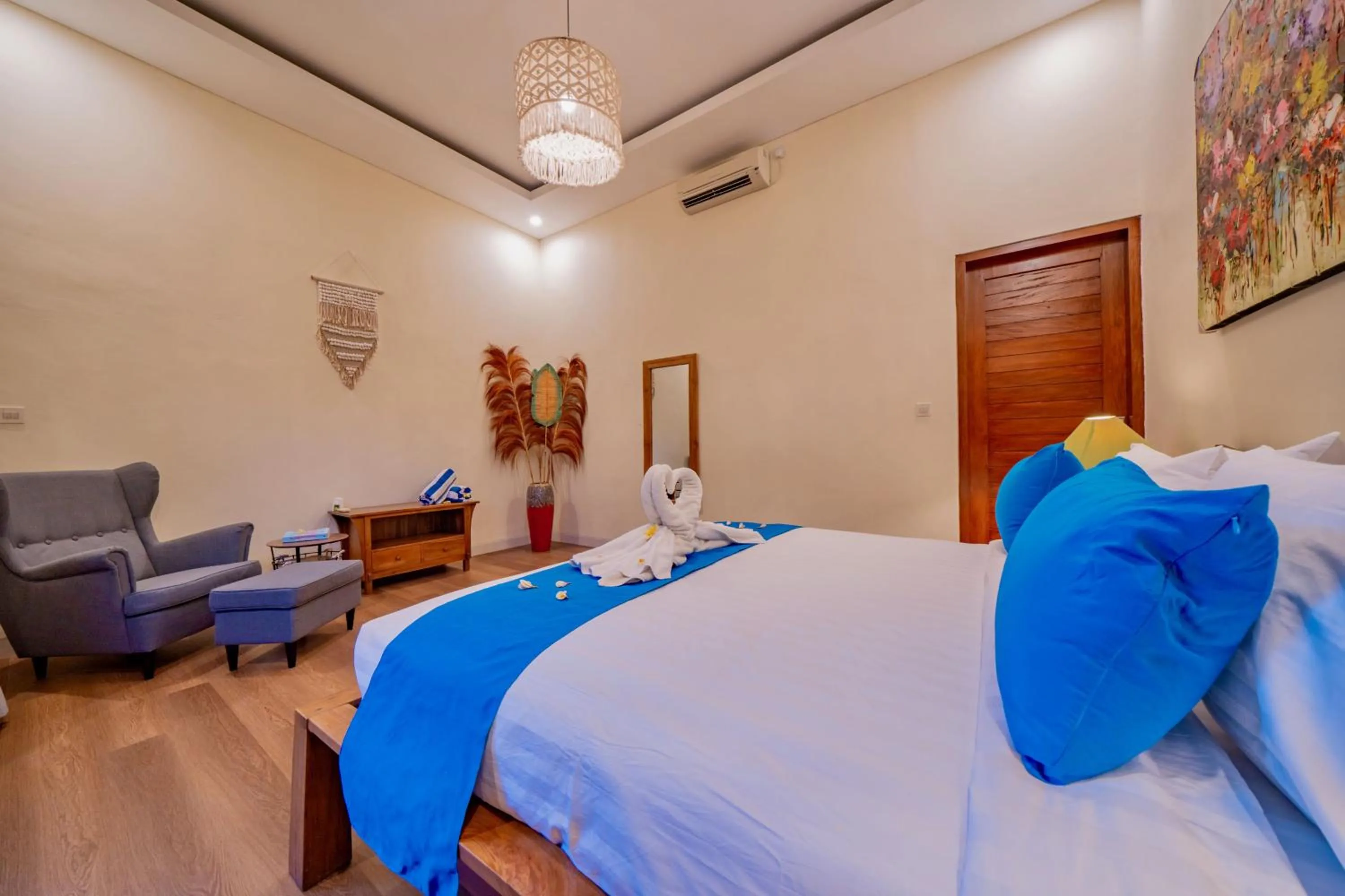 Bedroom, Bed in Villa Paradise Seminyak