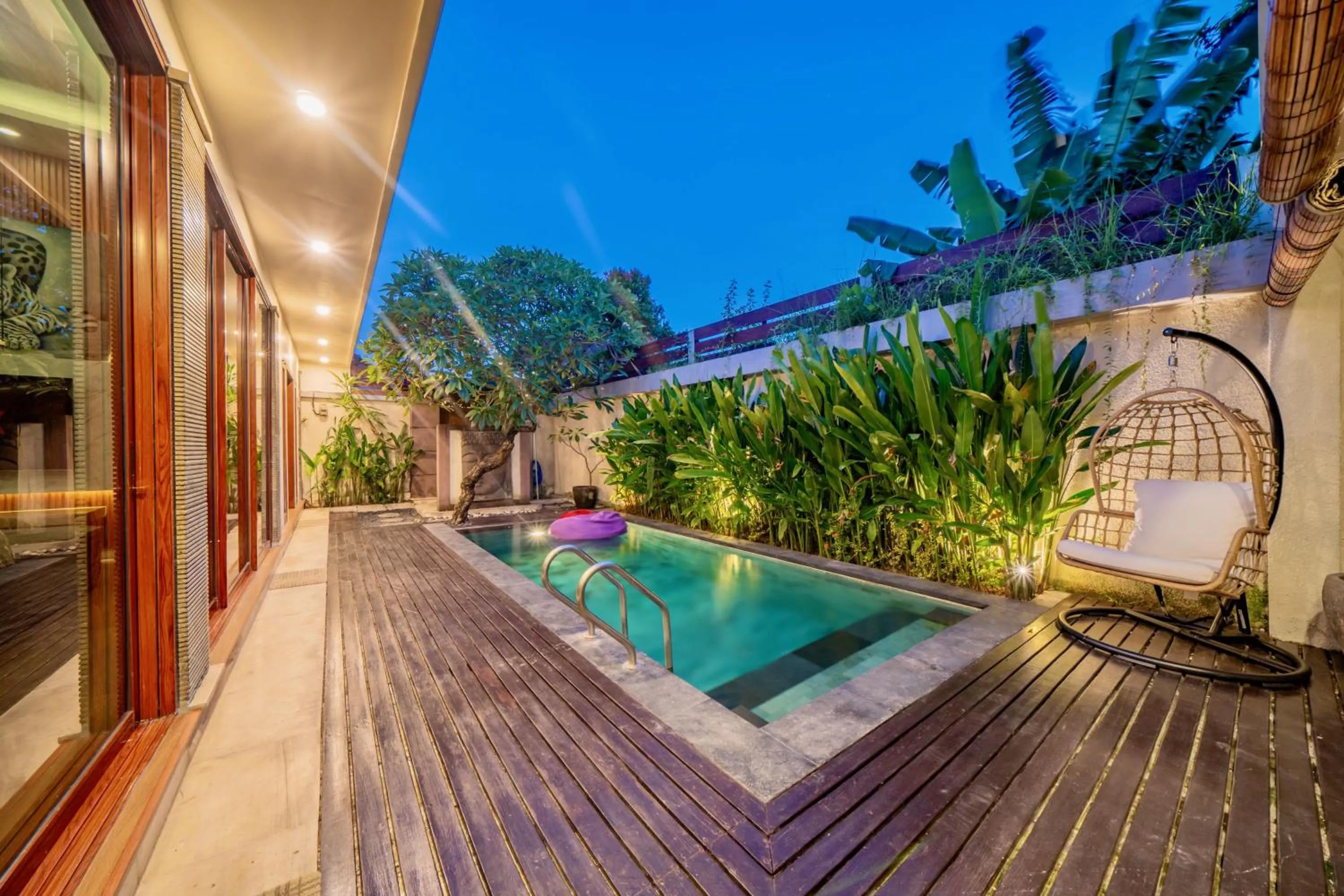 Patio in Villa Paradise Seminyak