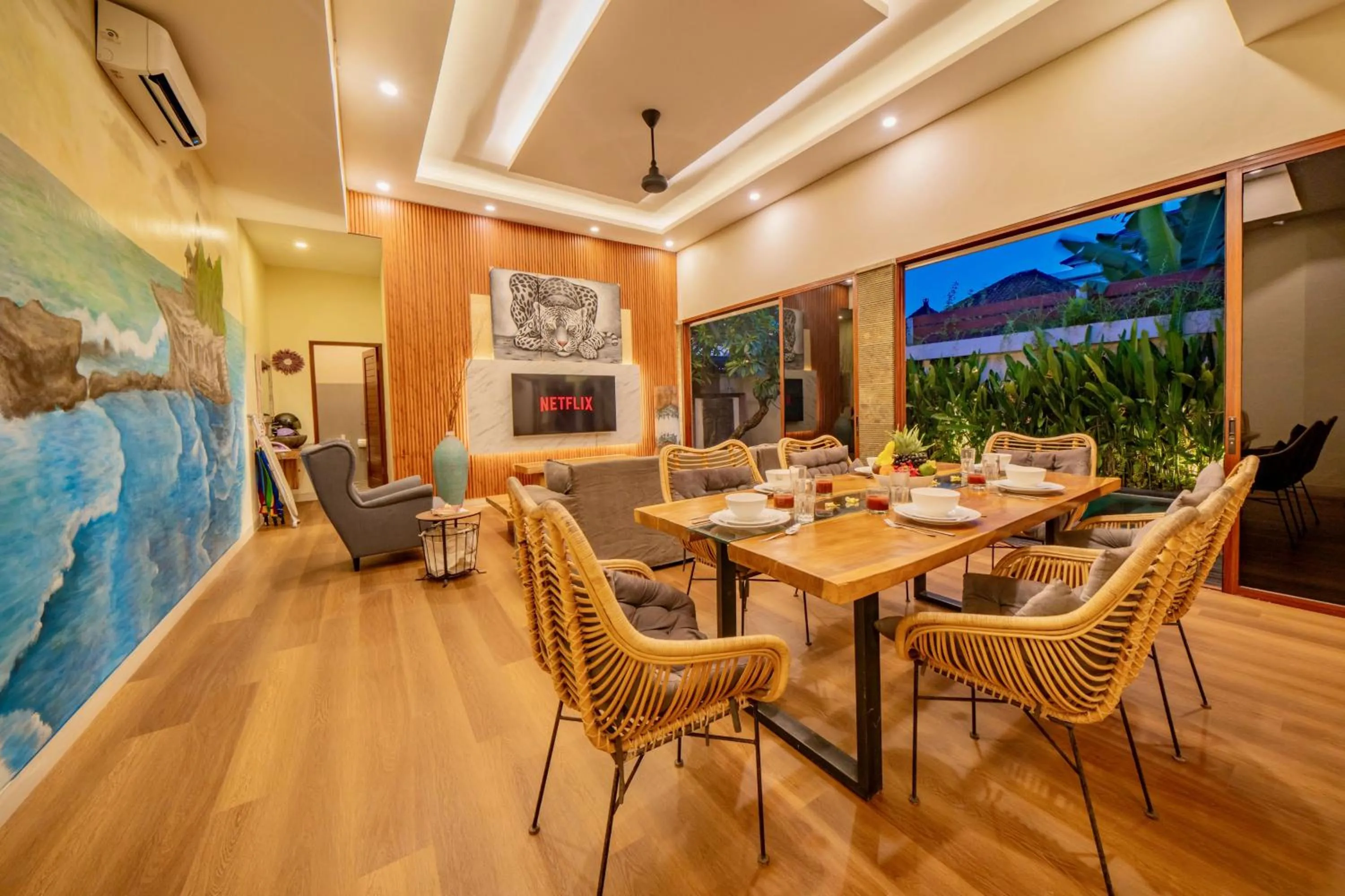 Living room in Villa Paradise Seminyak