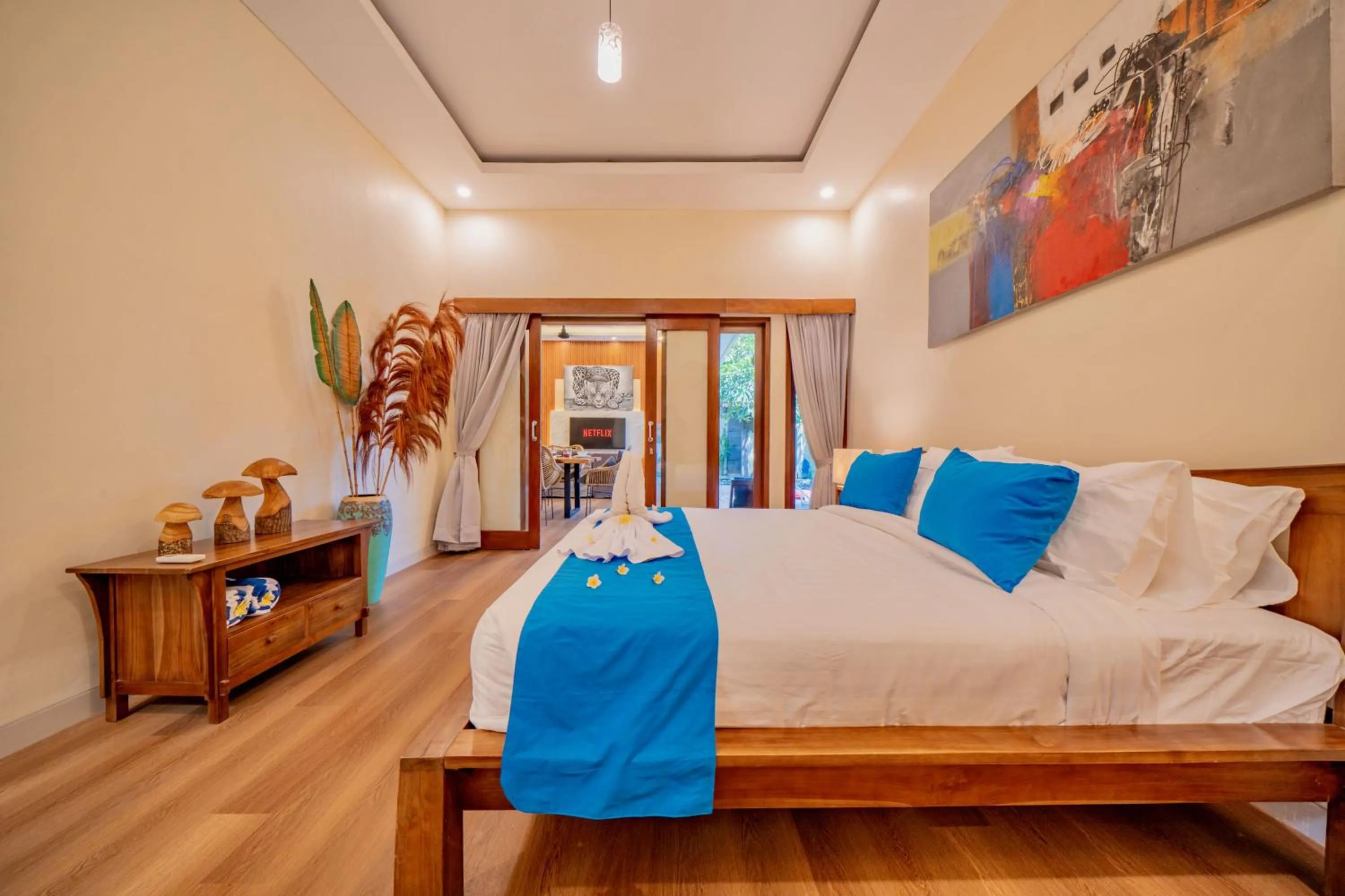 Bedroom, Bed in Villa Paradise Seminyak
