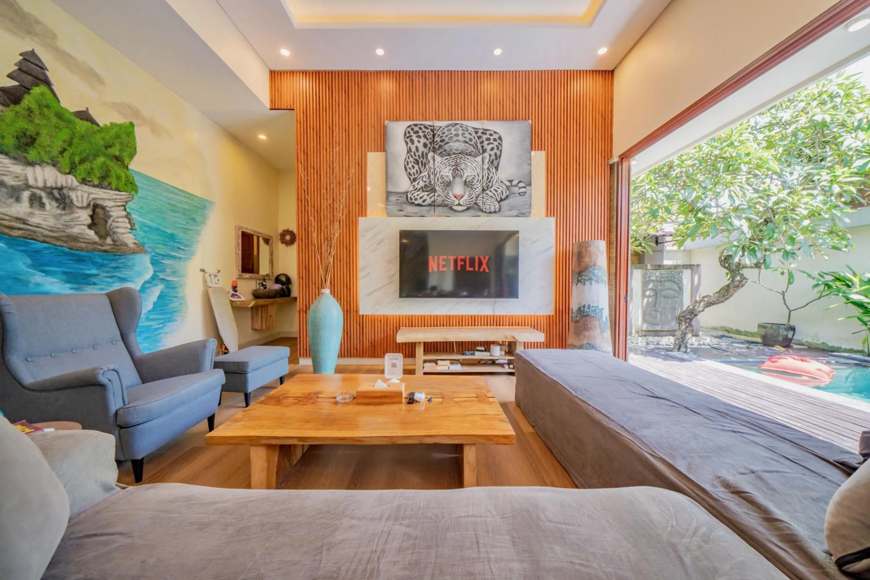 TV and multimedia in Villa Paradise Seminyak