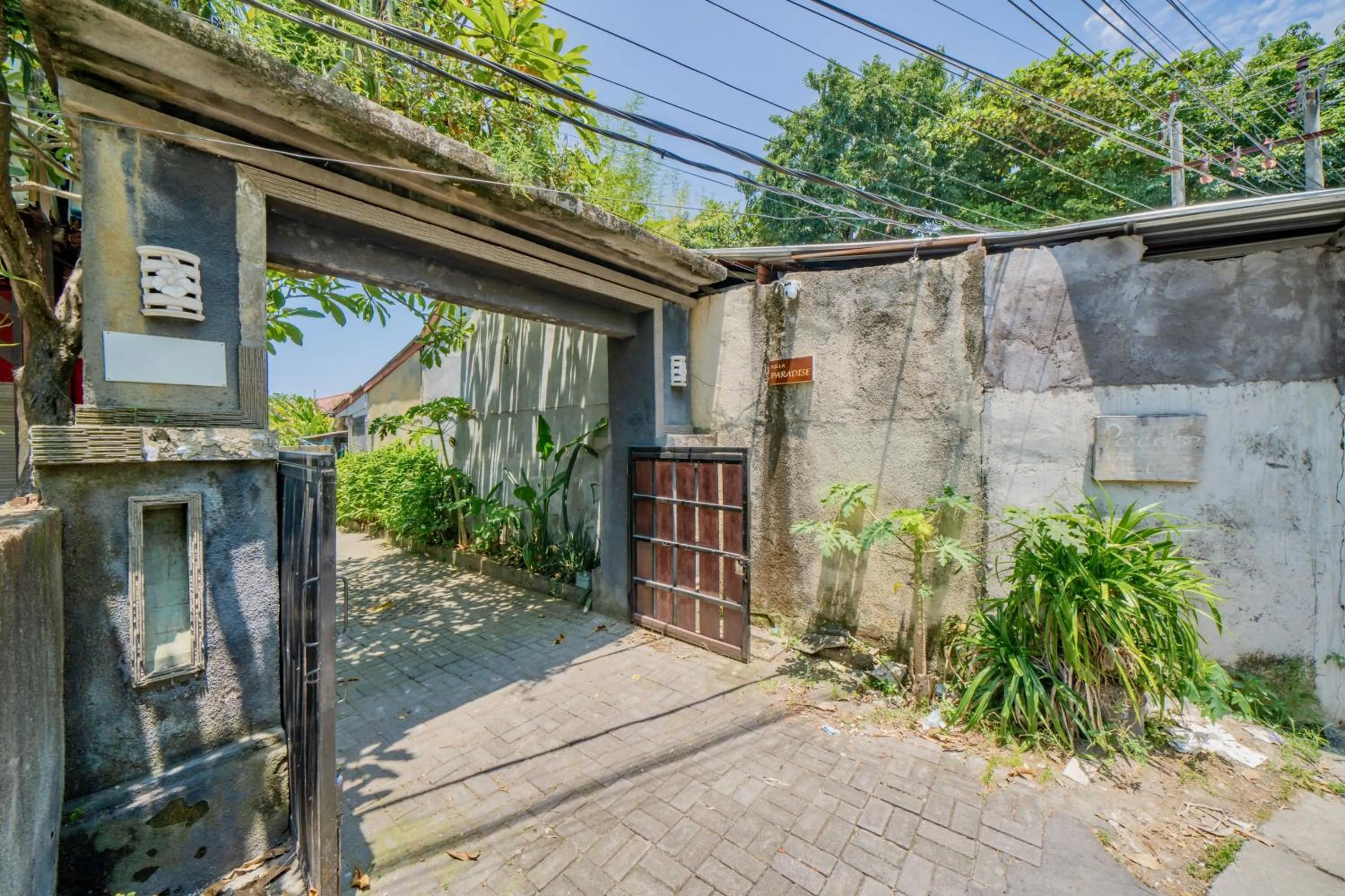 Street view in Villa Paradise Seminyak