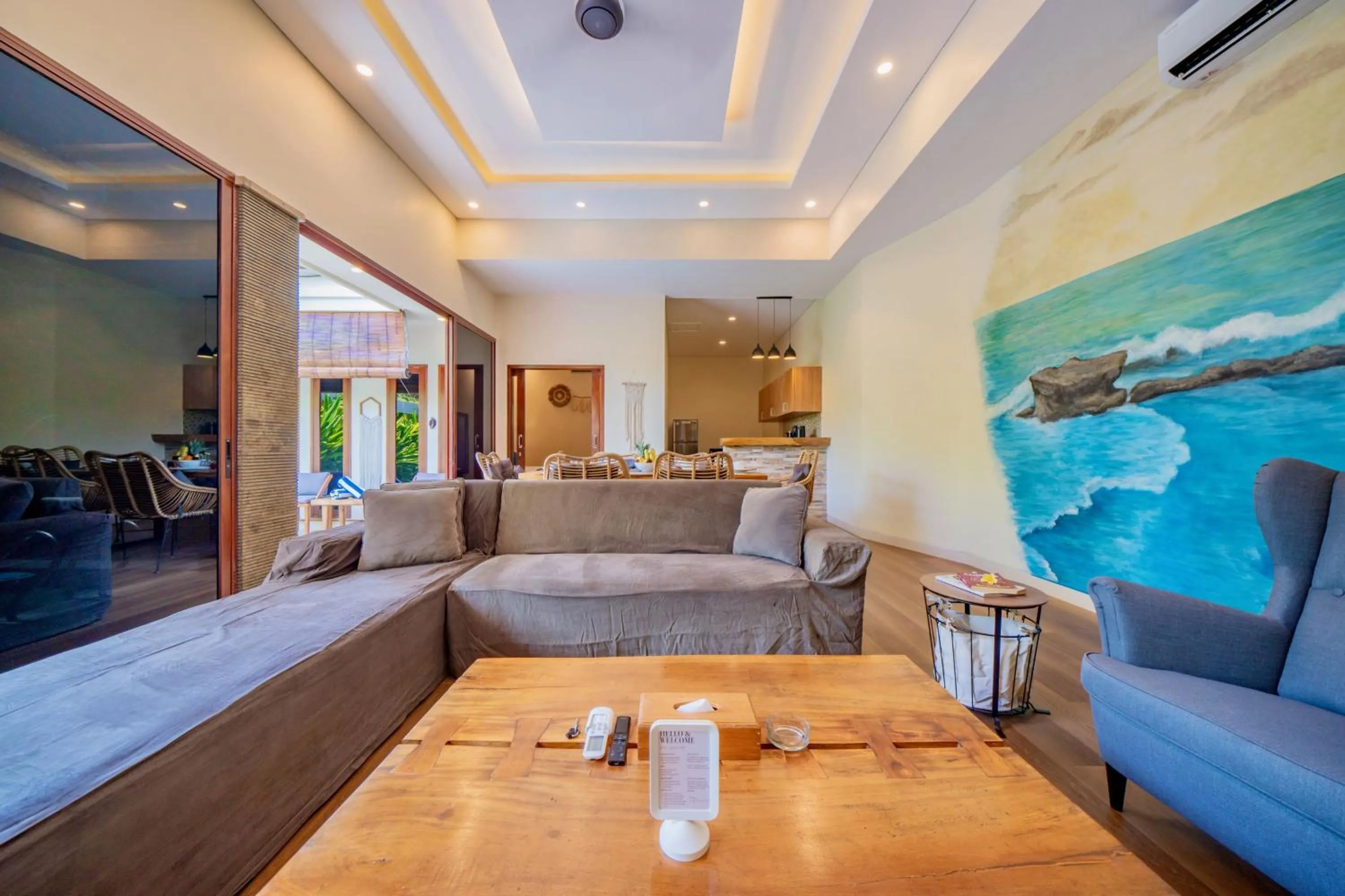 Living room in Villa Paradise Seminyak