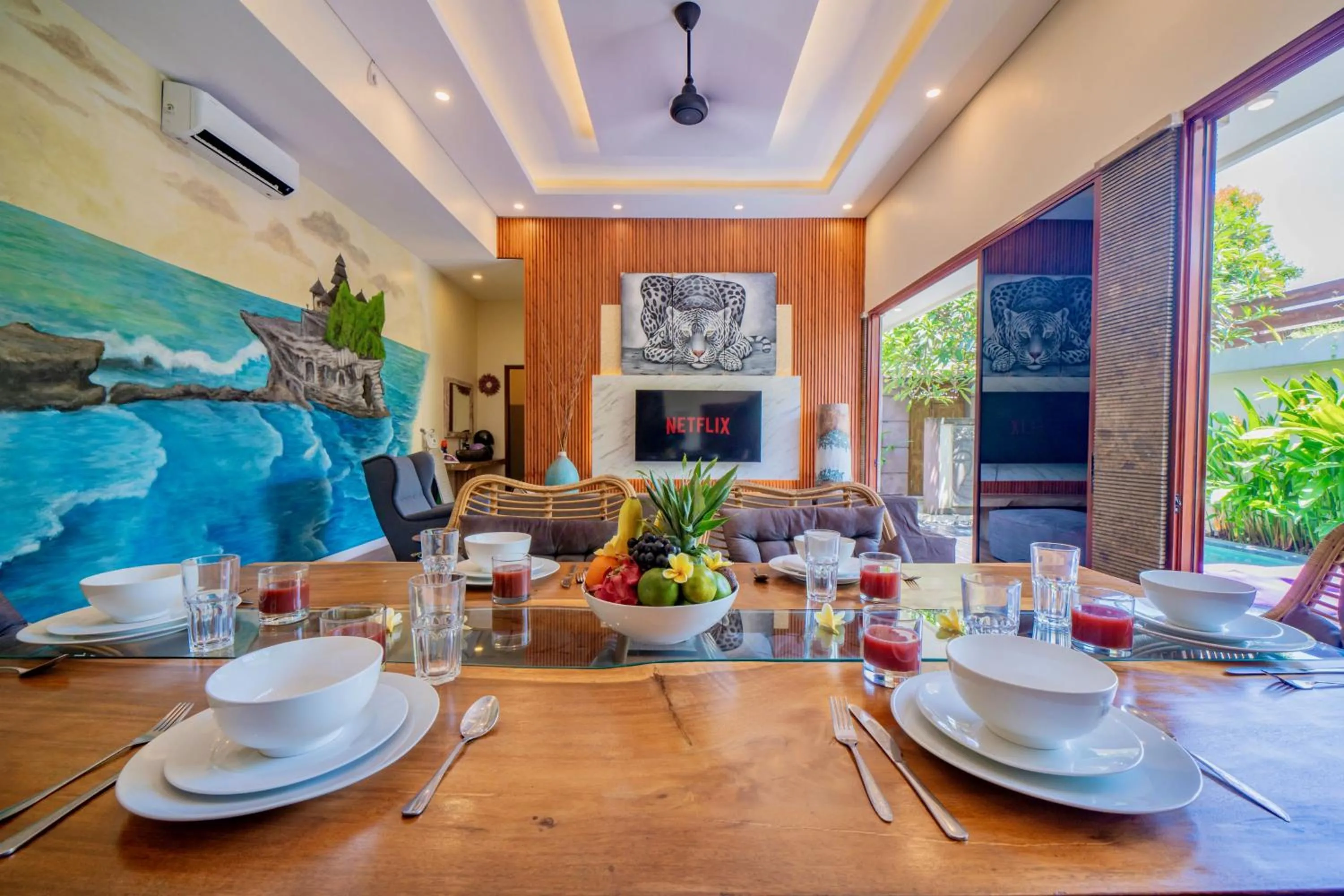 Living room in Villa Paradise Seminyak