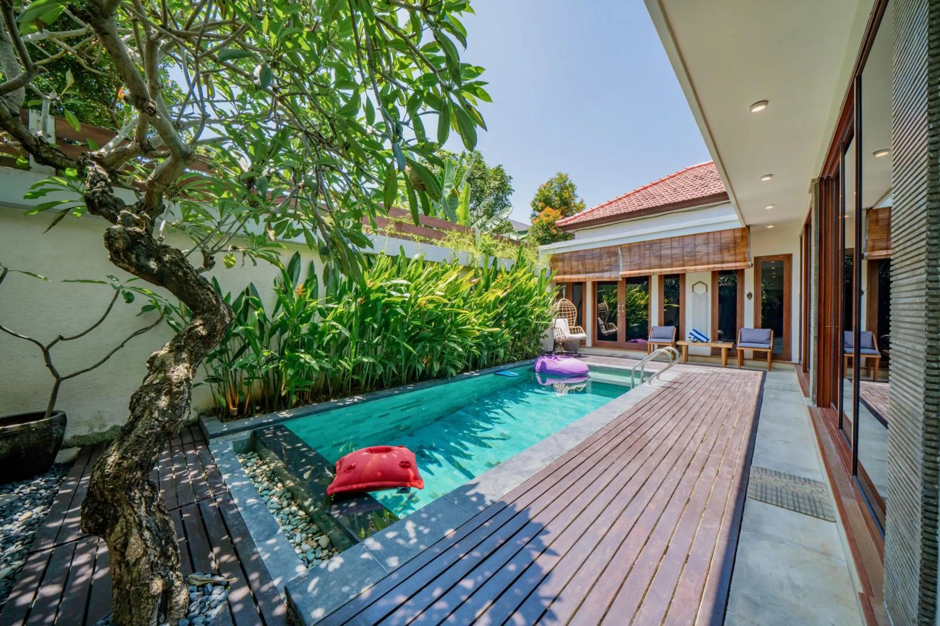 Patio in Villa Paradise Seminyak