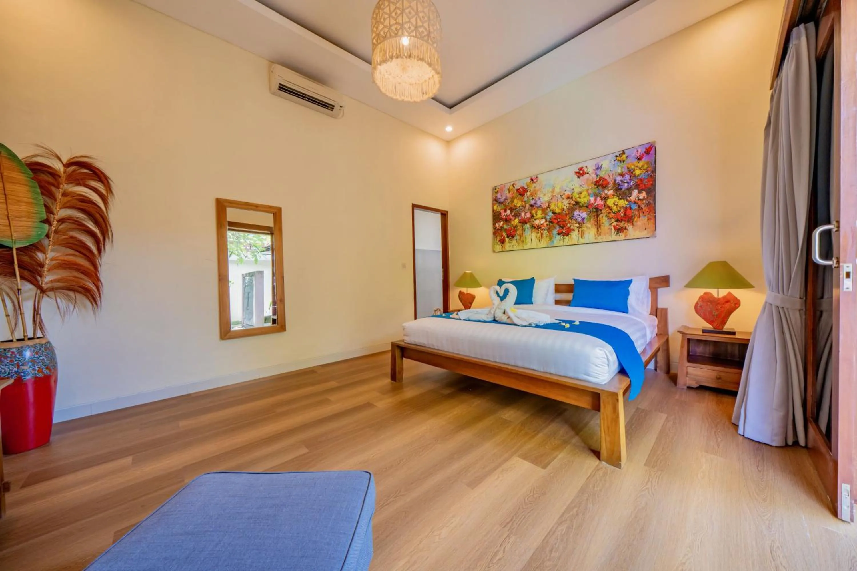 Bedroom, Bed in Villa Paradise Seminyak