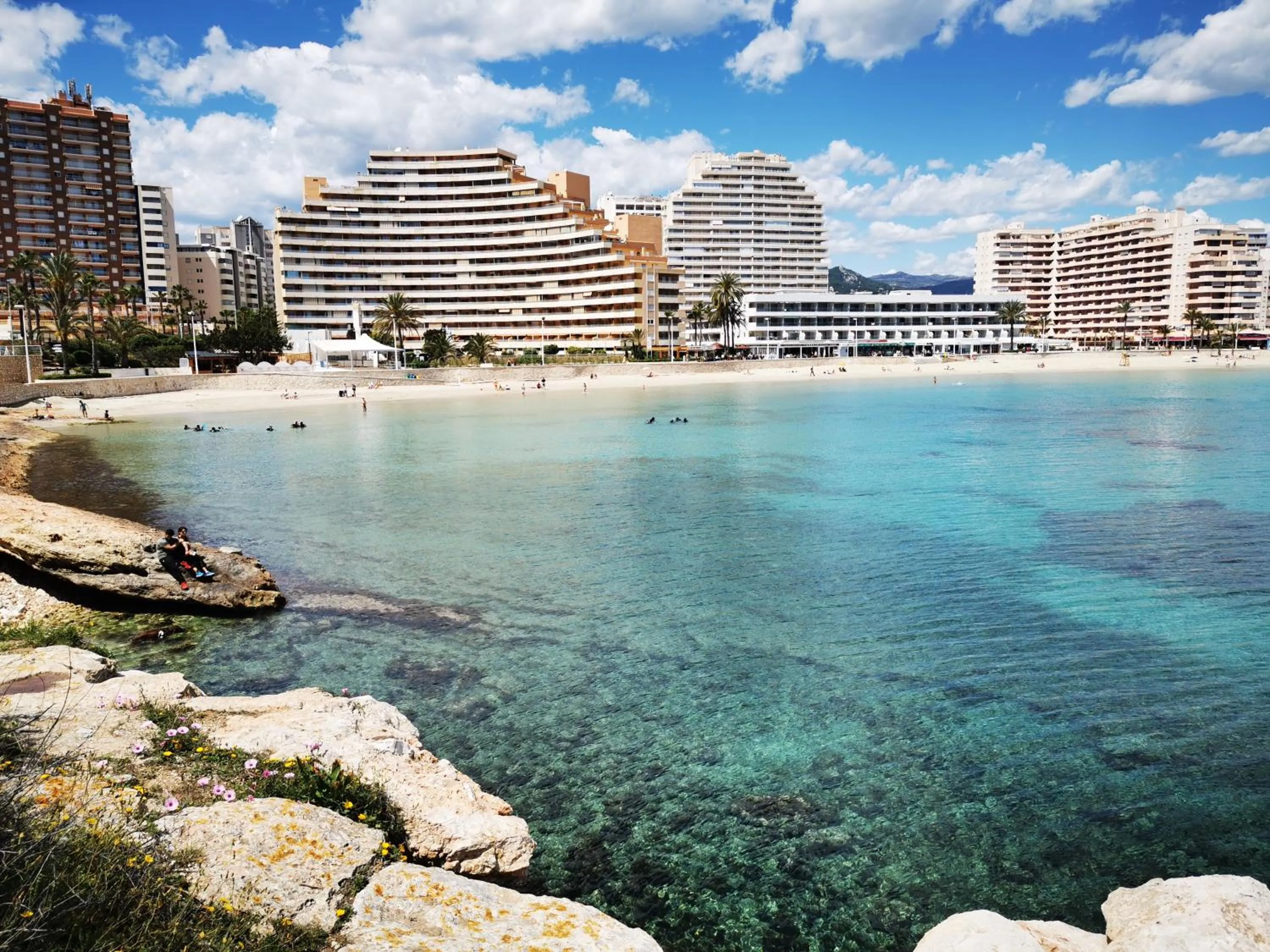 Beach in Superior Calpe Pearl Beach