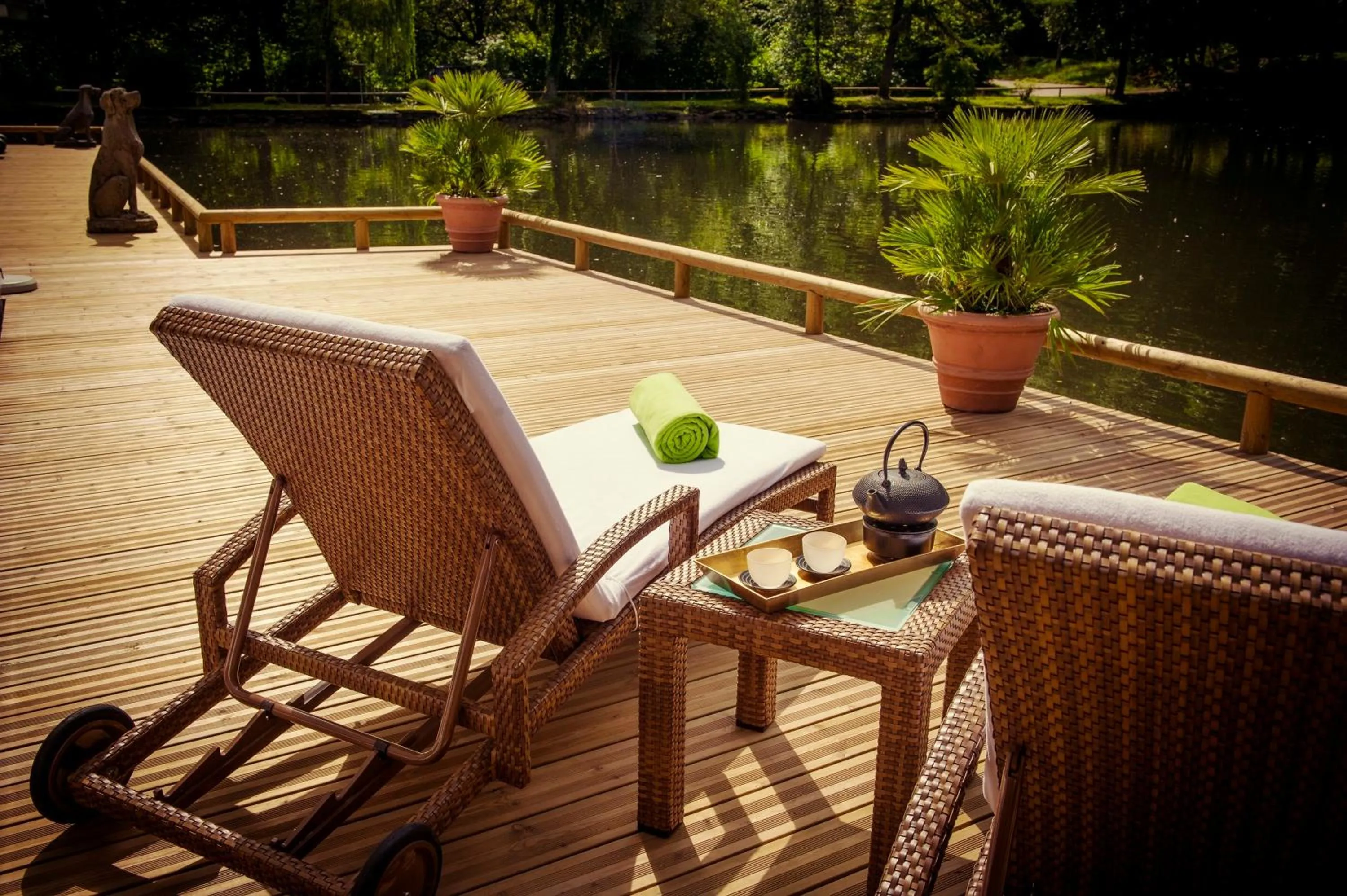 Balcony/Terrace in Hotel Langenwaldsee