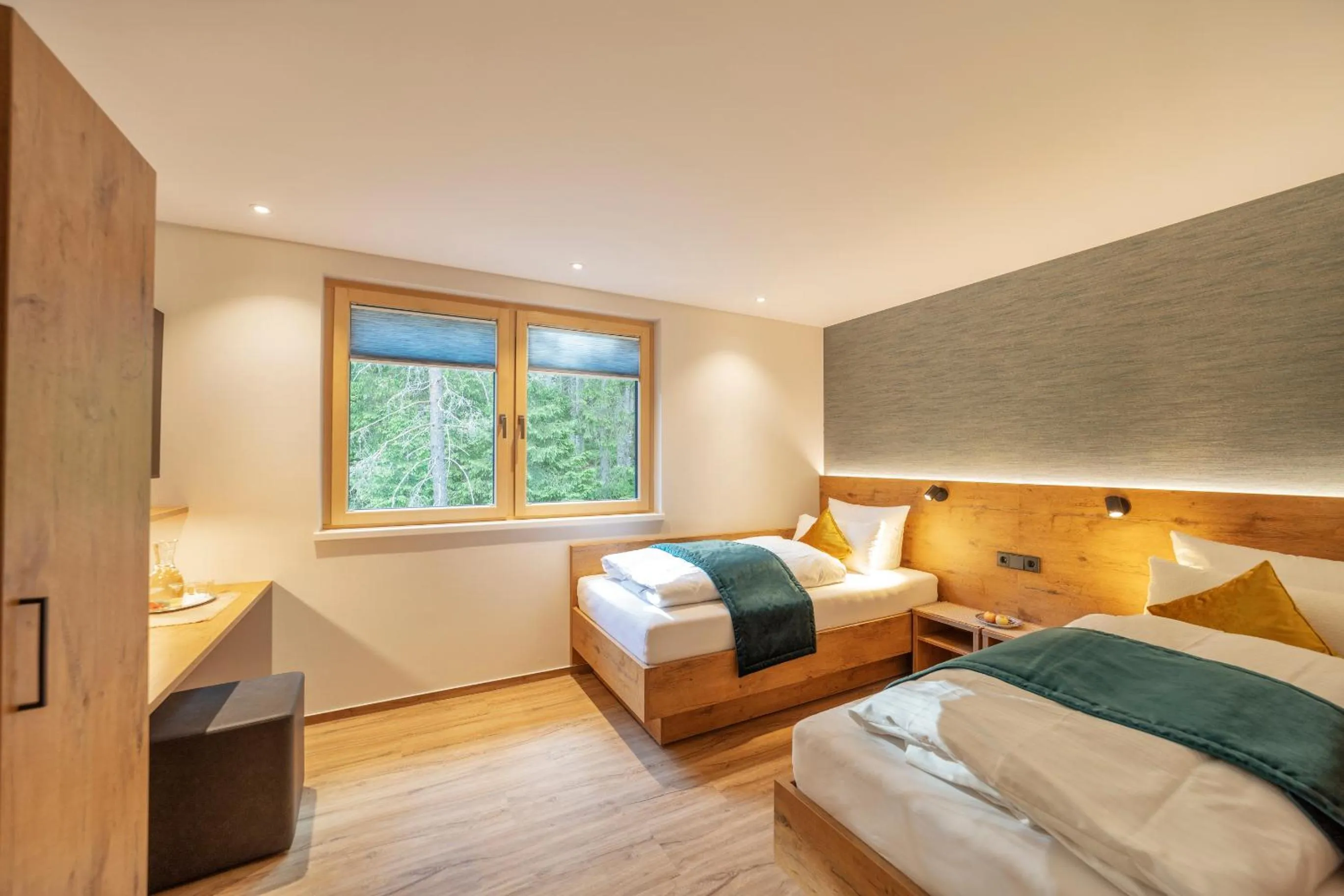 Bed in Hotel Langenwaldsee