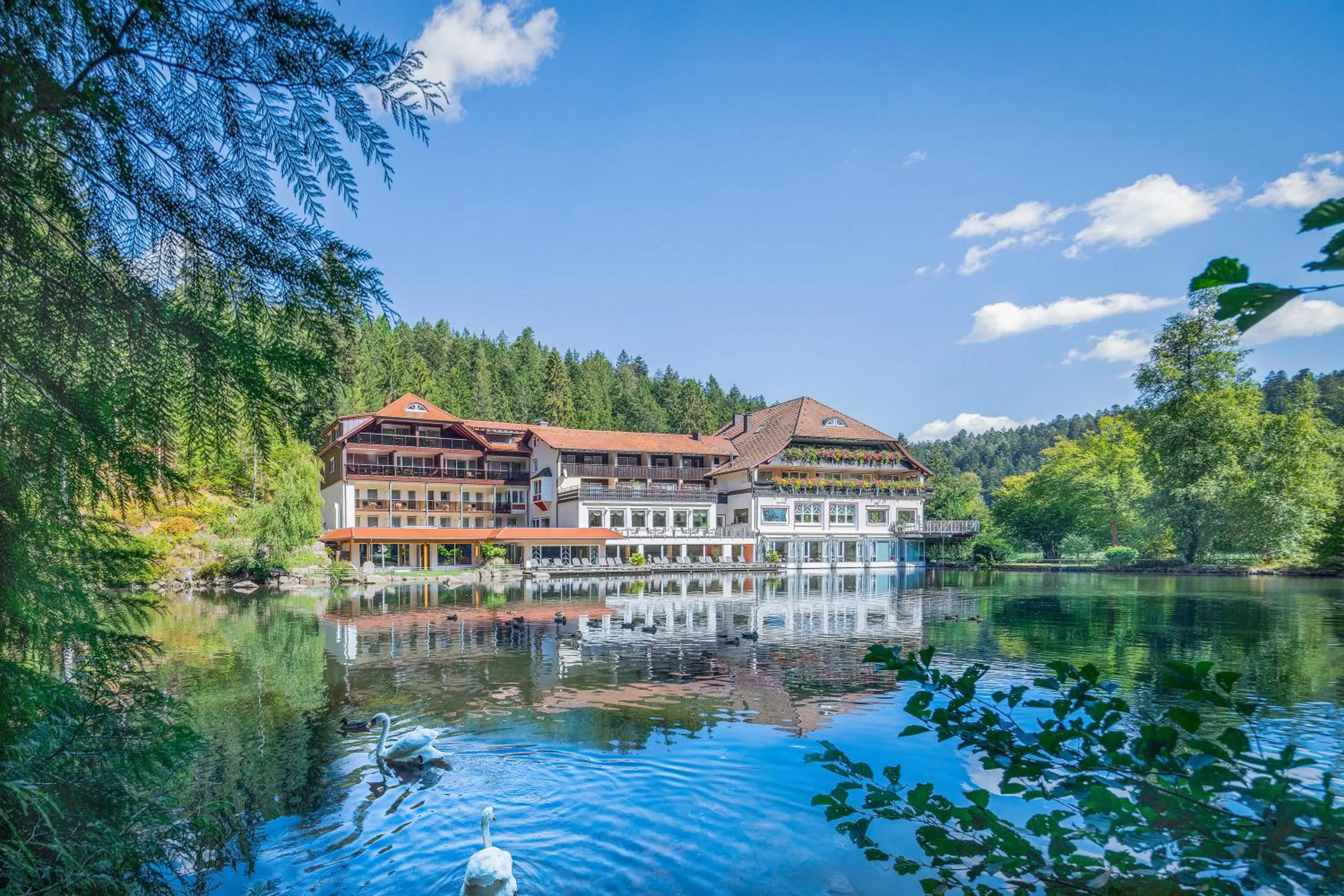 Property building in Hotel Langenwaldsee
