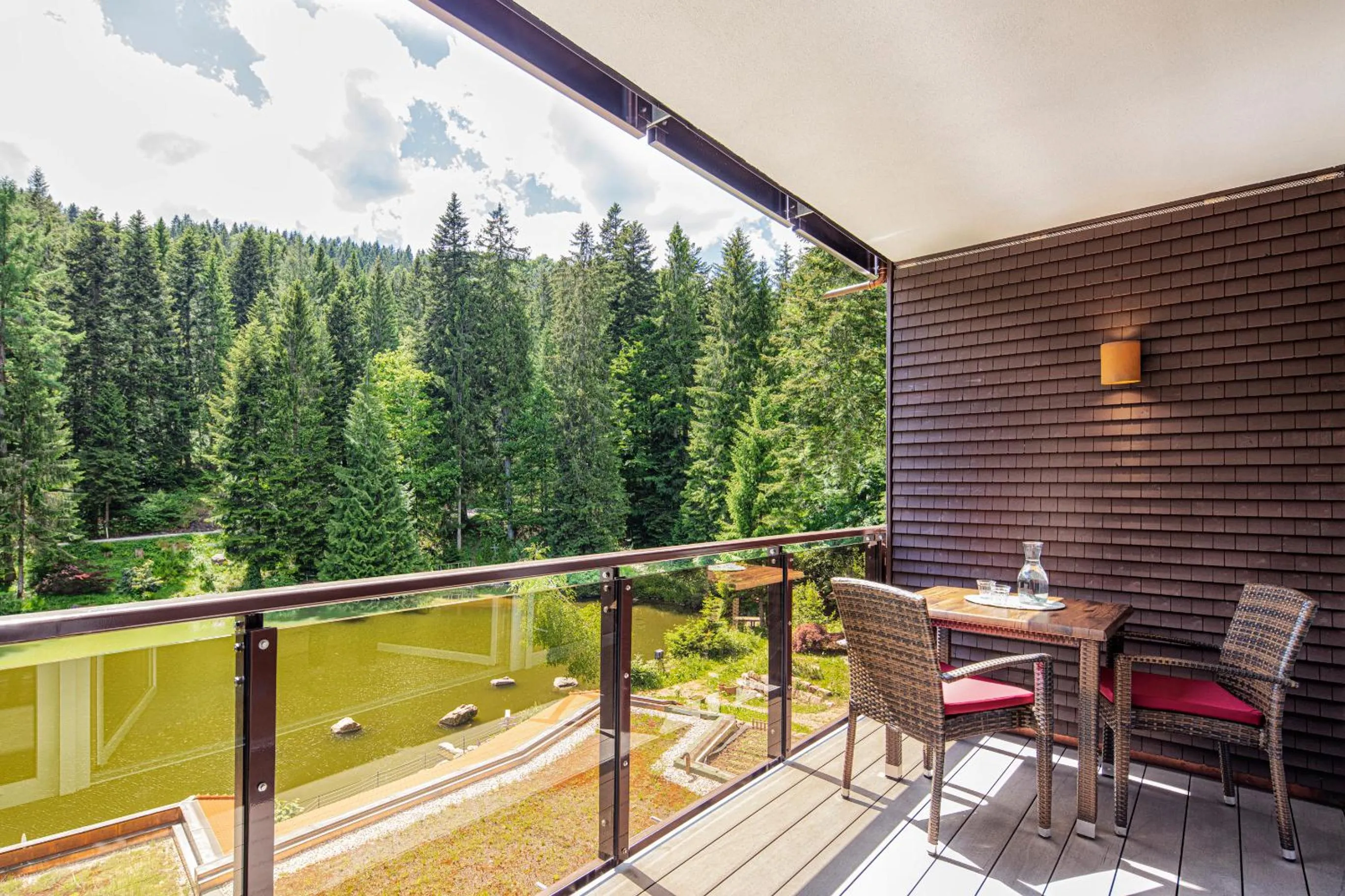 Balcony/Terrace in Hotel Langenwaldsee