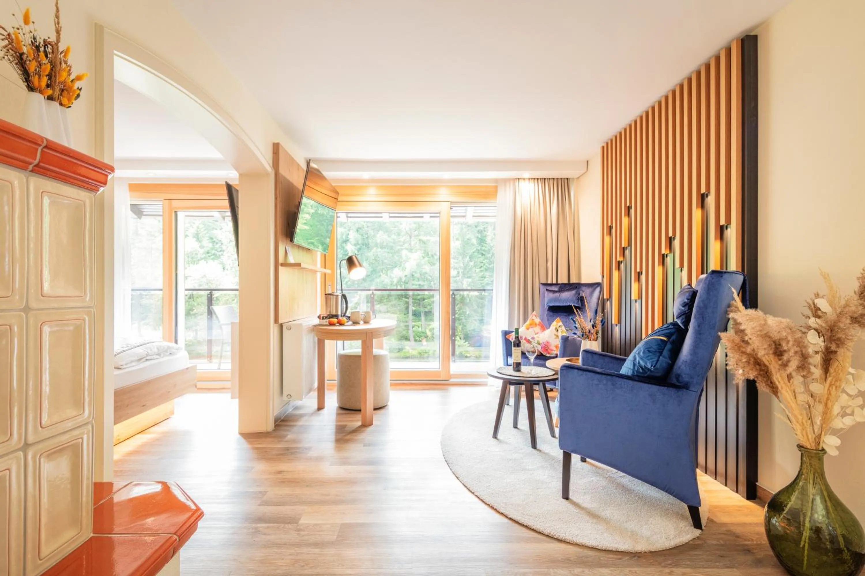 Living room in Hotel Langenwaldsee