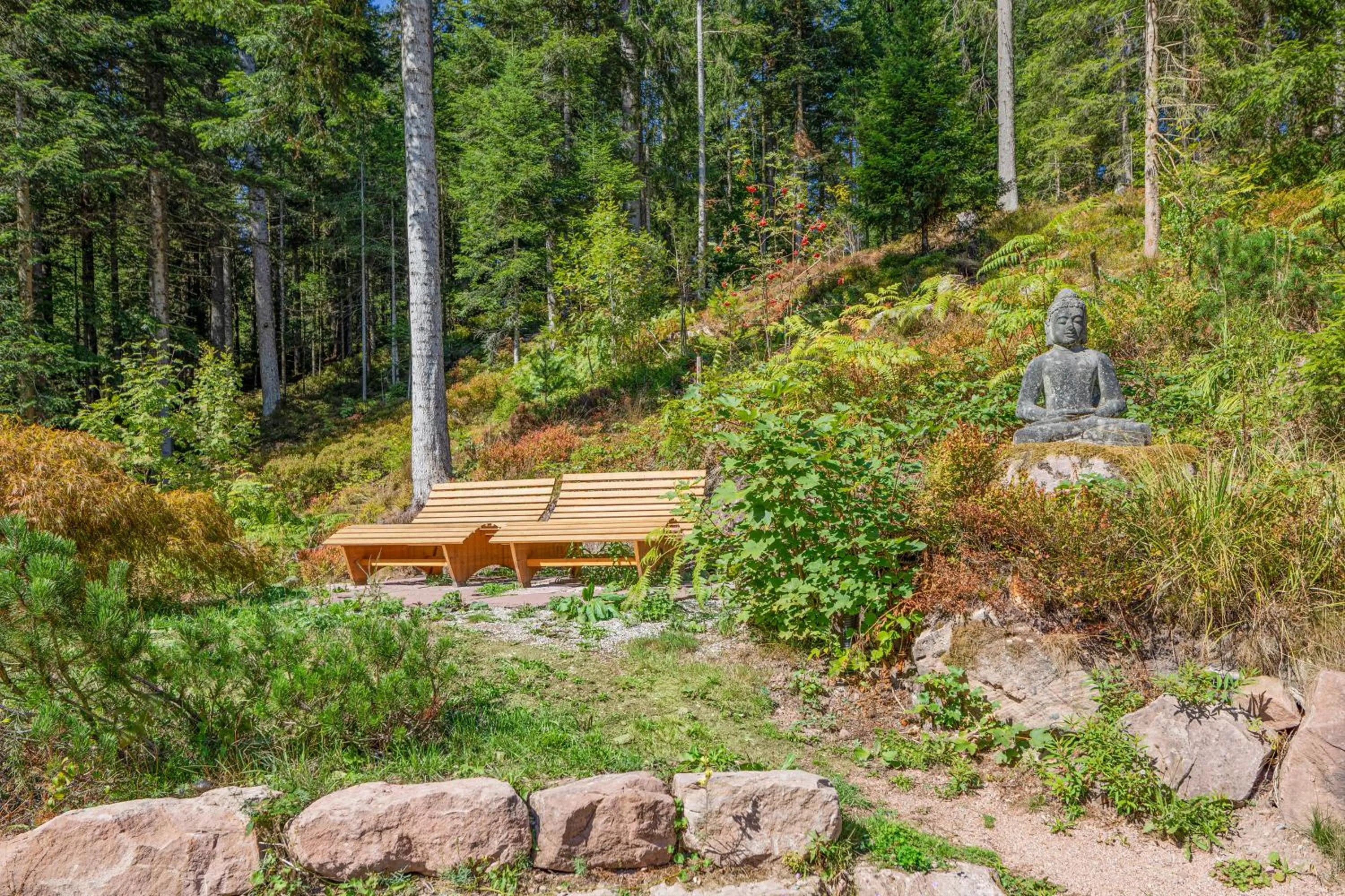 Garden in Hotel Langenwaldsee