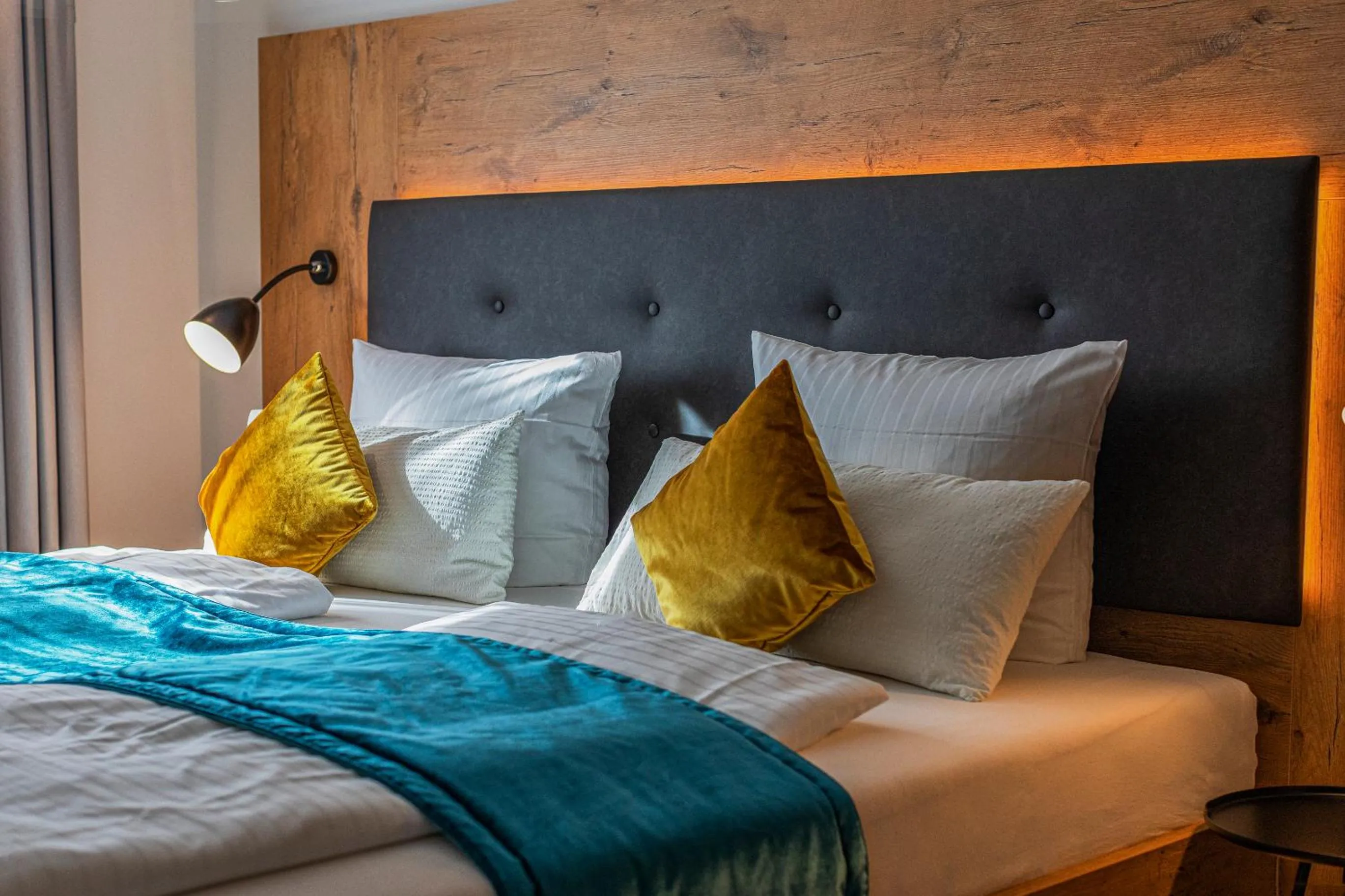 Bed in Hotel Langenwaldsee