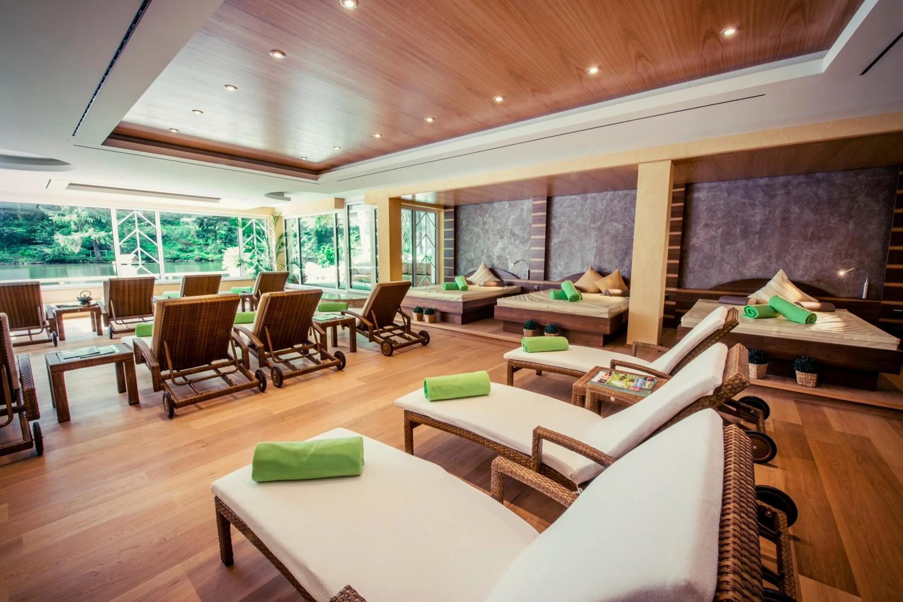 Spa and wellness centre/facilities in Hotel Langenwaldsee