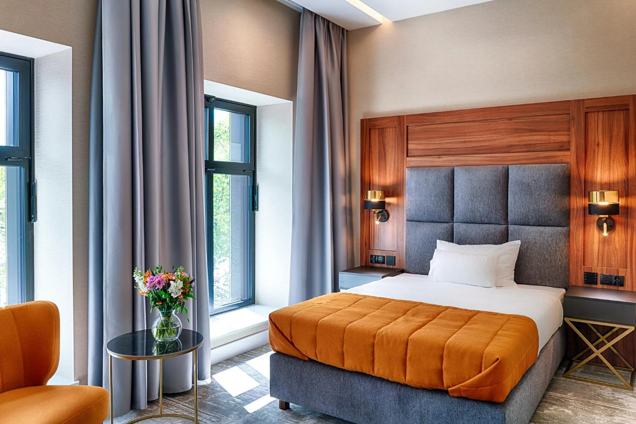 Photo of the whole room, Bed in Grand Focus Hotel Szczecin