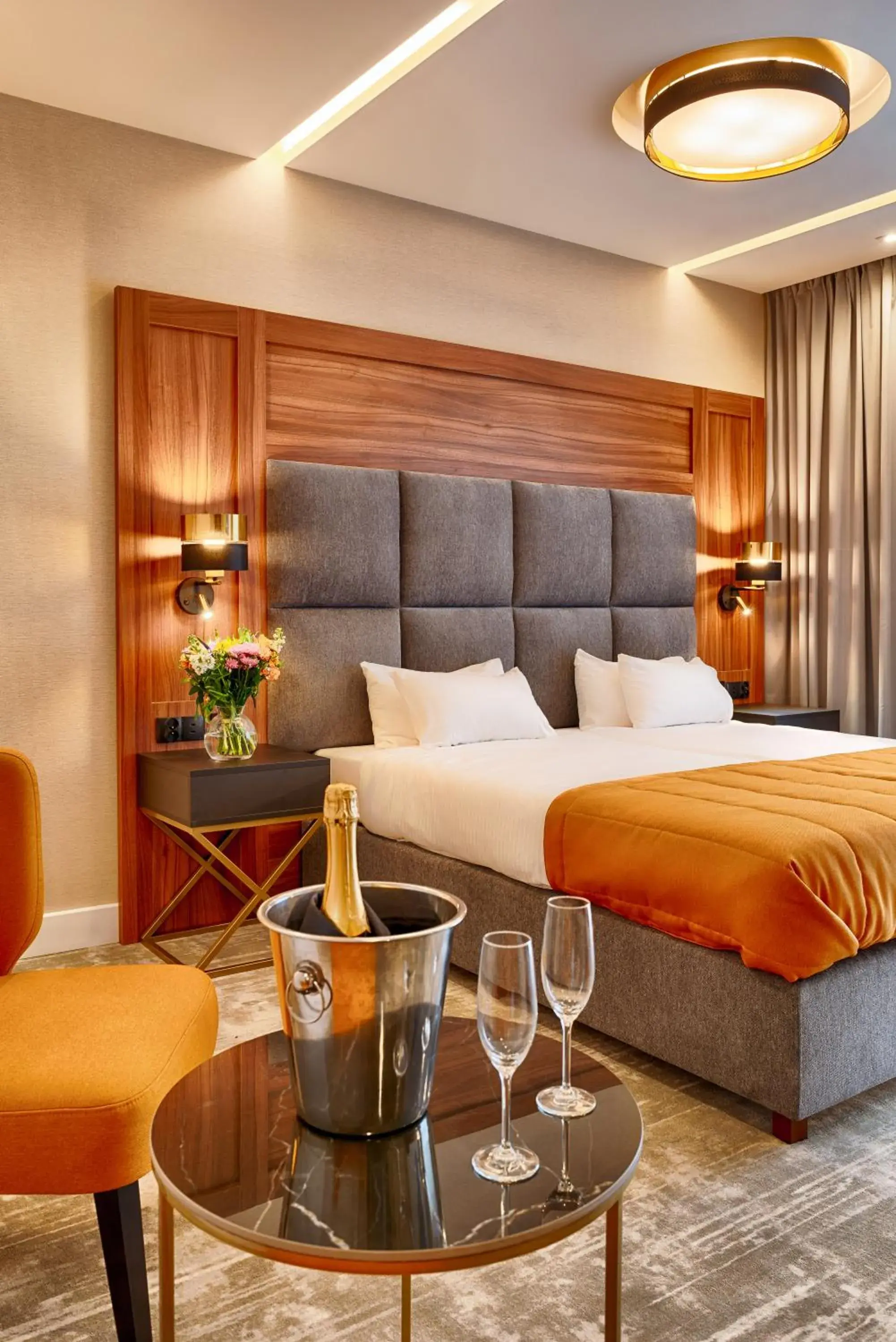 Bed in Grand Focus Hotel Szczecin Bed in Grand Focus Hotel Szczecin