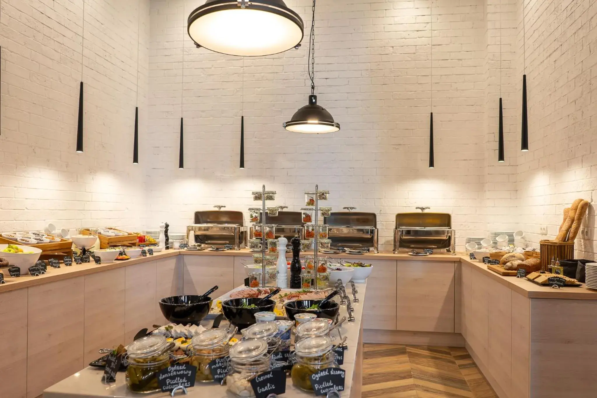 Buffet breakfast in Grand Focus Hotel Szczecin Buffet breakfast in Grand Focus Hotel Szczecin