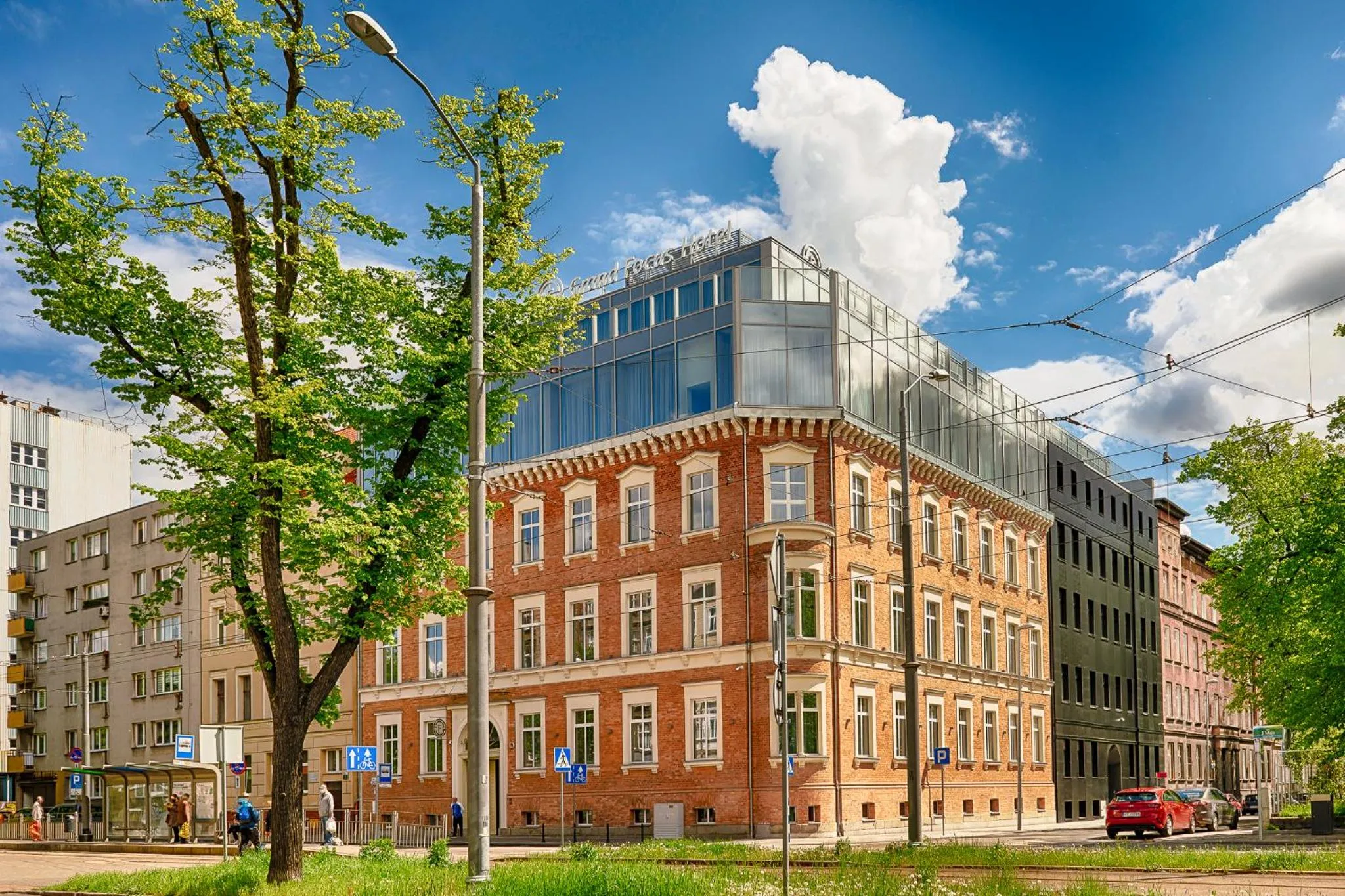 Property building in Grand Focus Hotel Szczecin