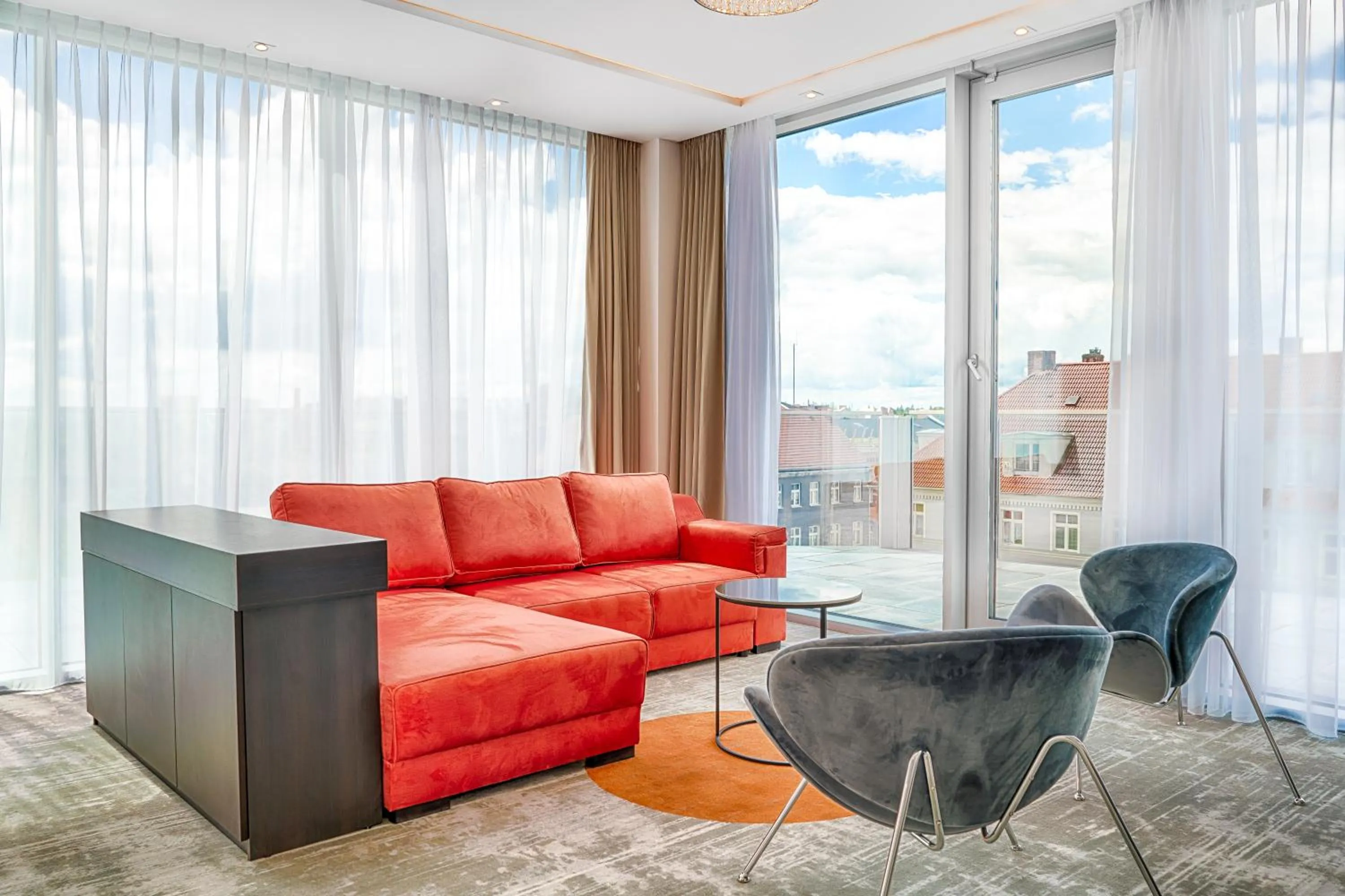 Living room in Grand Focus Hotel Szczecin