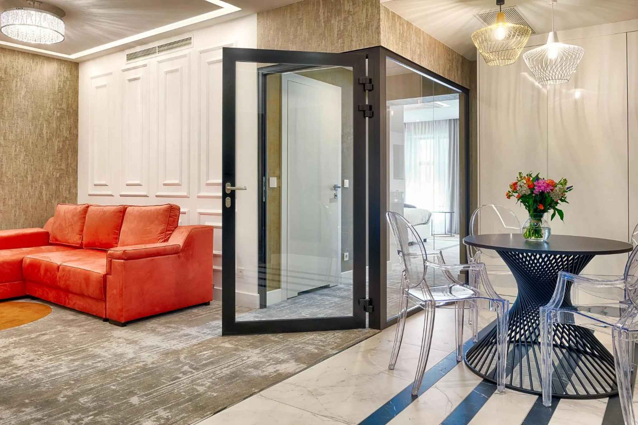 Living room in Grand Focus Hotel Szczecin