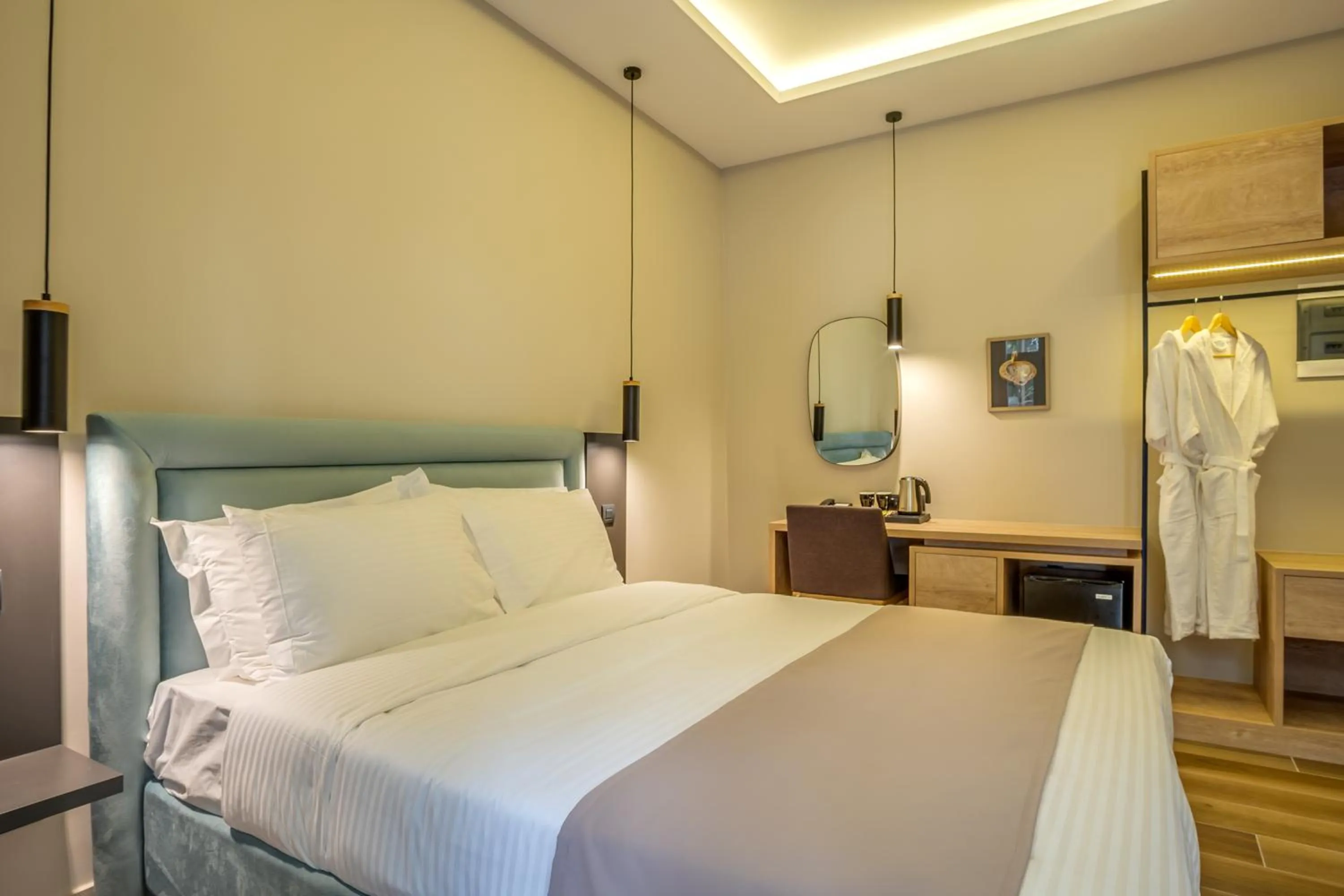 Bed in Philia Boutique Hotel