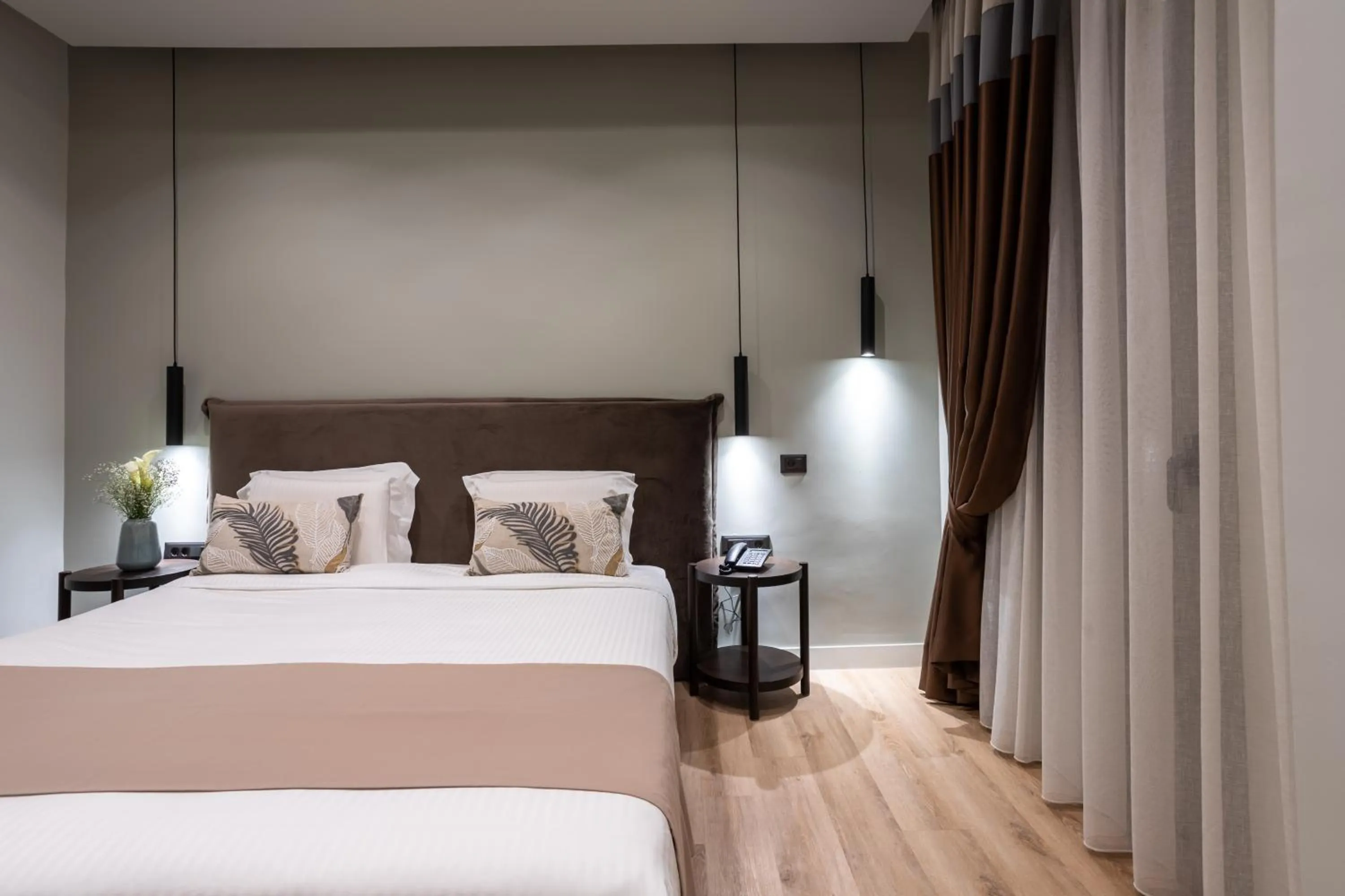 Bed in Philia Boutique Hotel