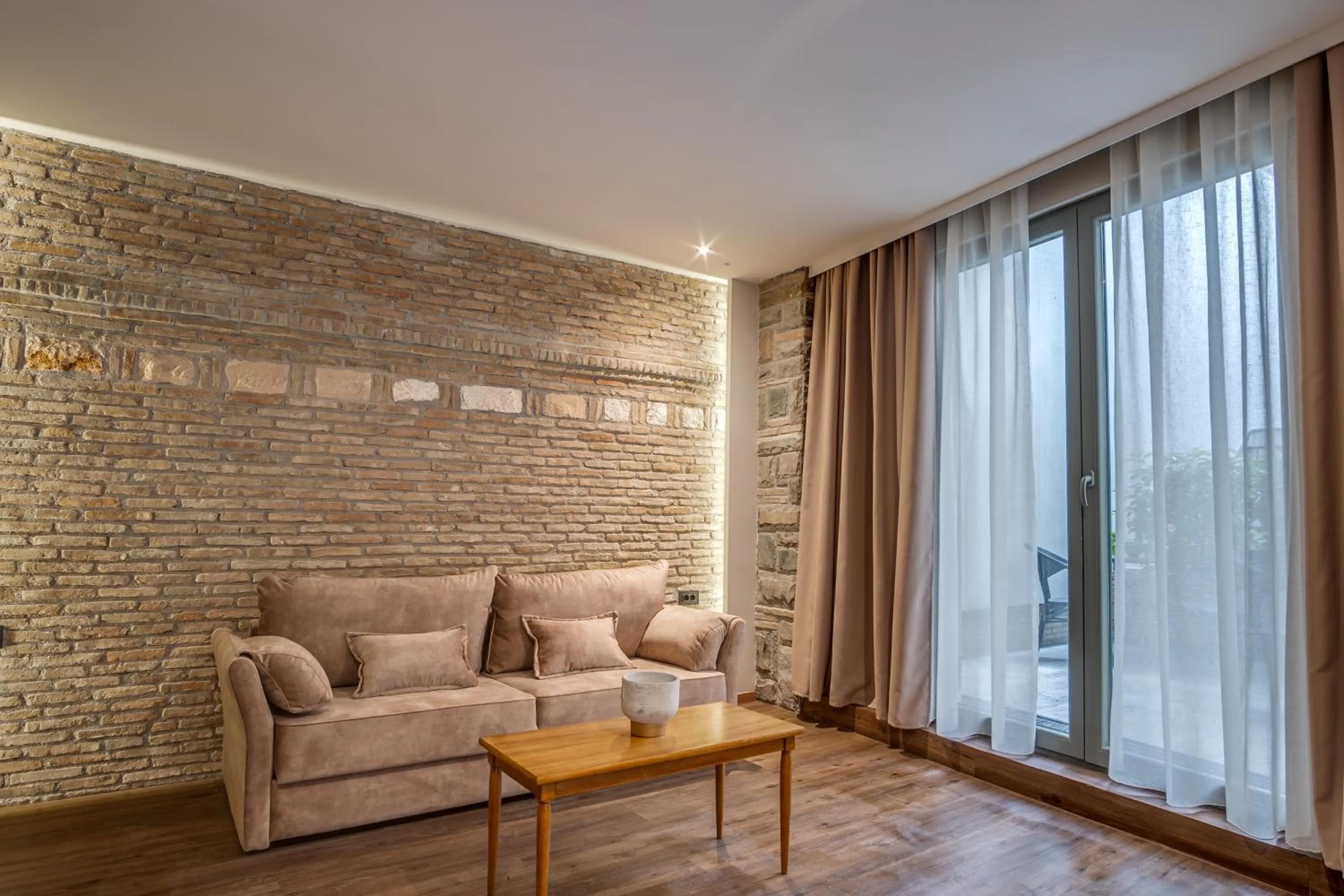 Living room in Philia Boutique Hotel