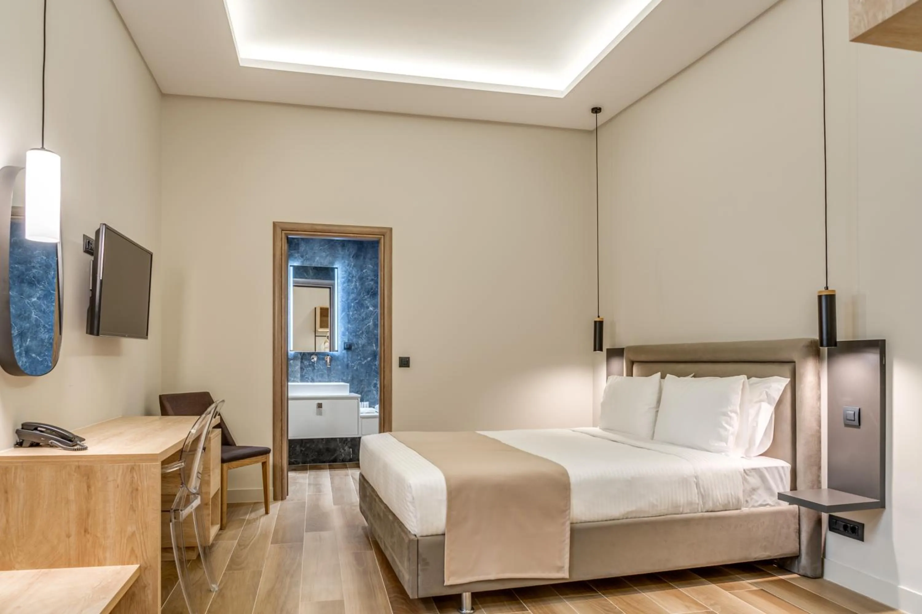 Bed in Philia Boutique Hotel