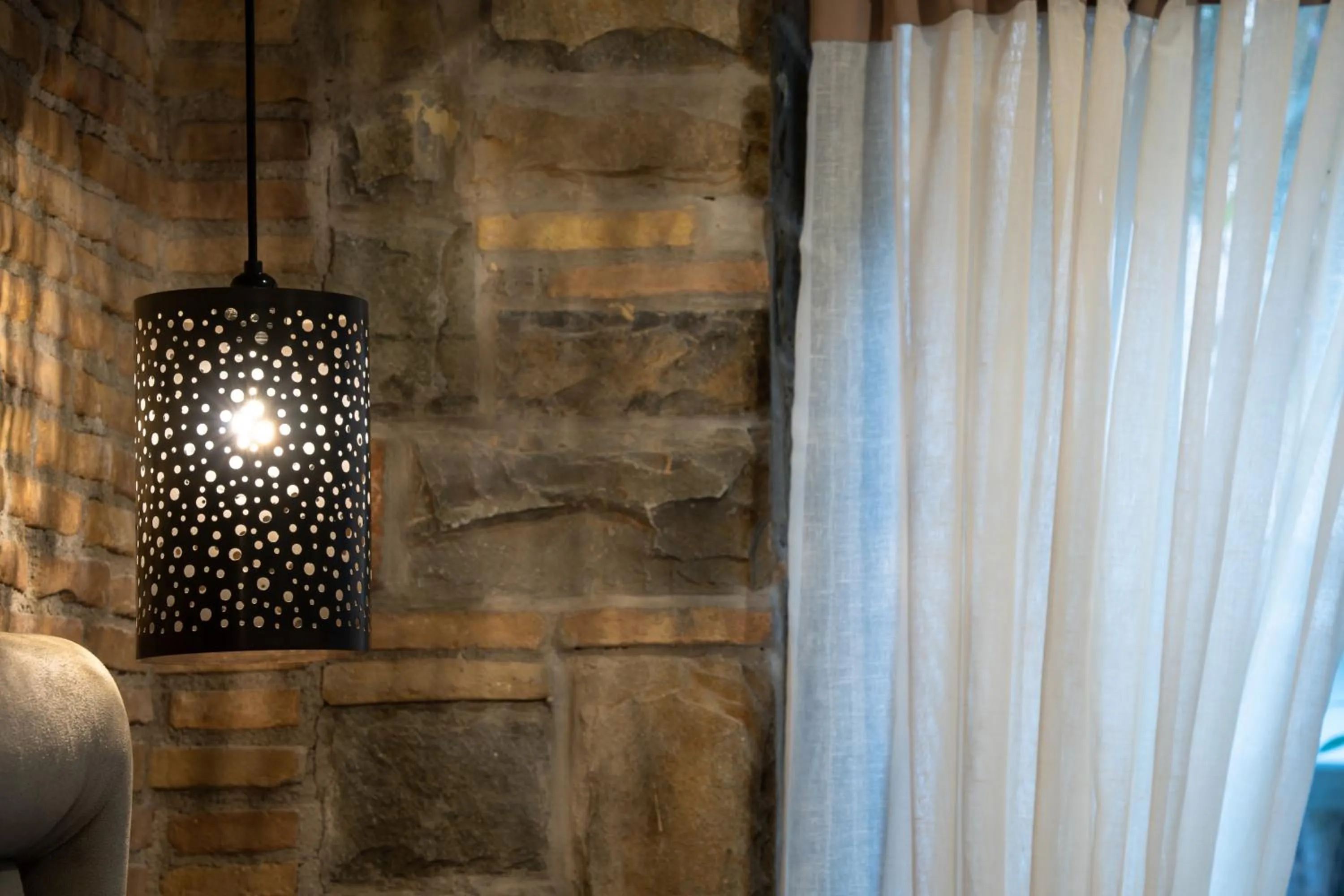 Decorative detail in Philia Boutique Hotel