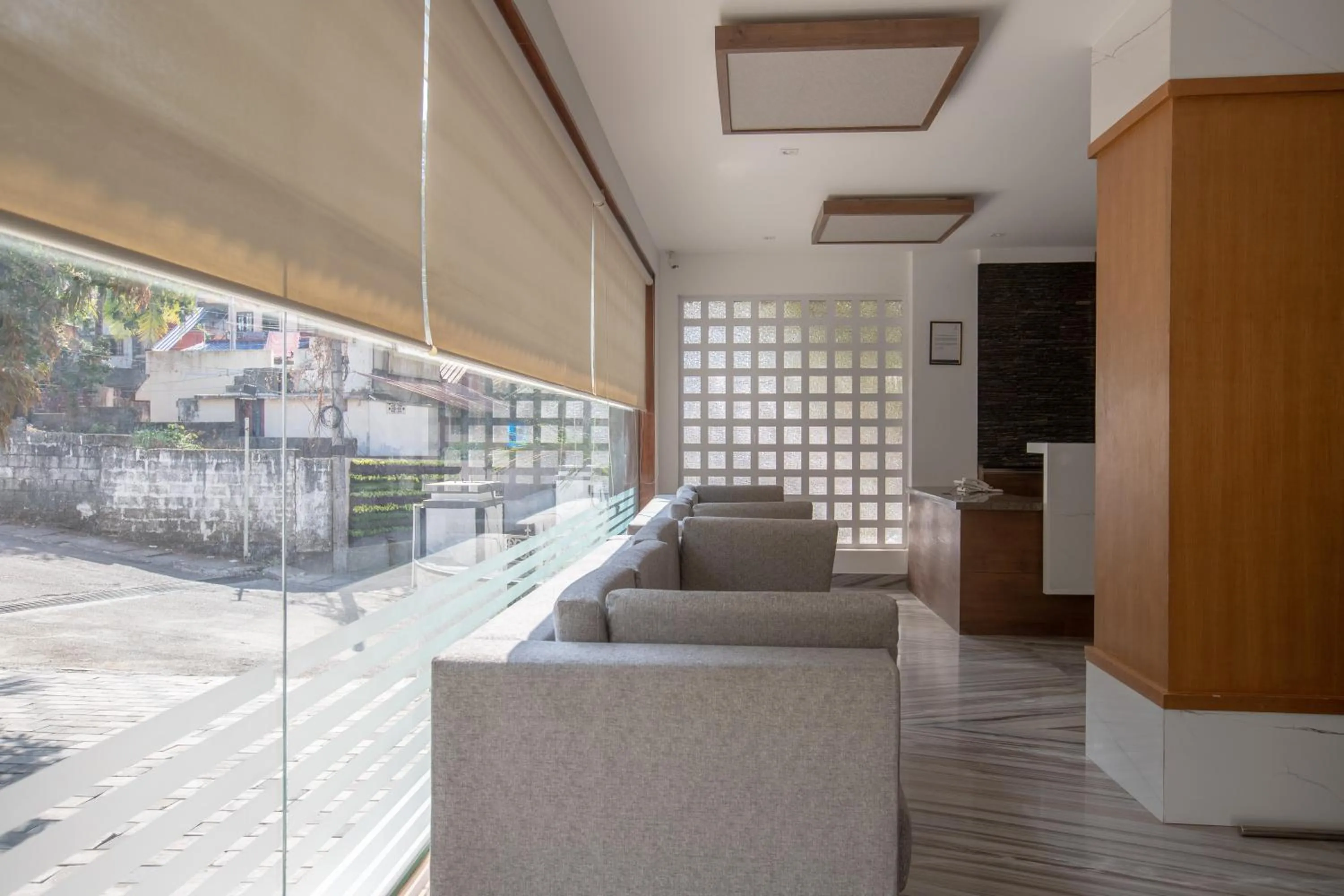 Seating area in Royal Residency