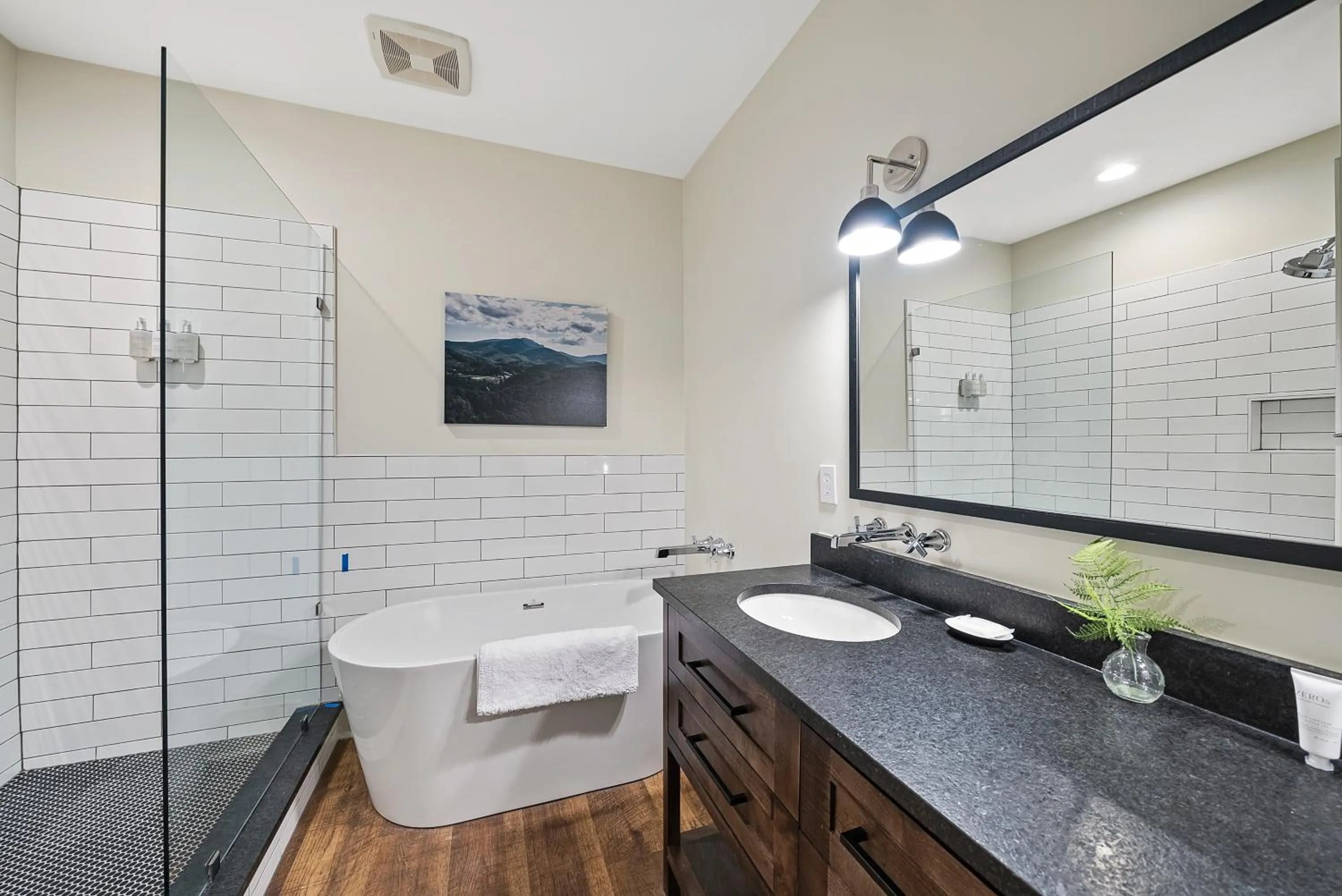 Bathroom in The Blowing Rock Manor