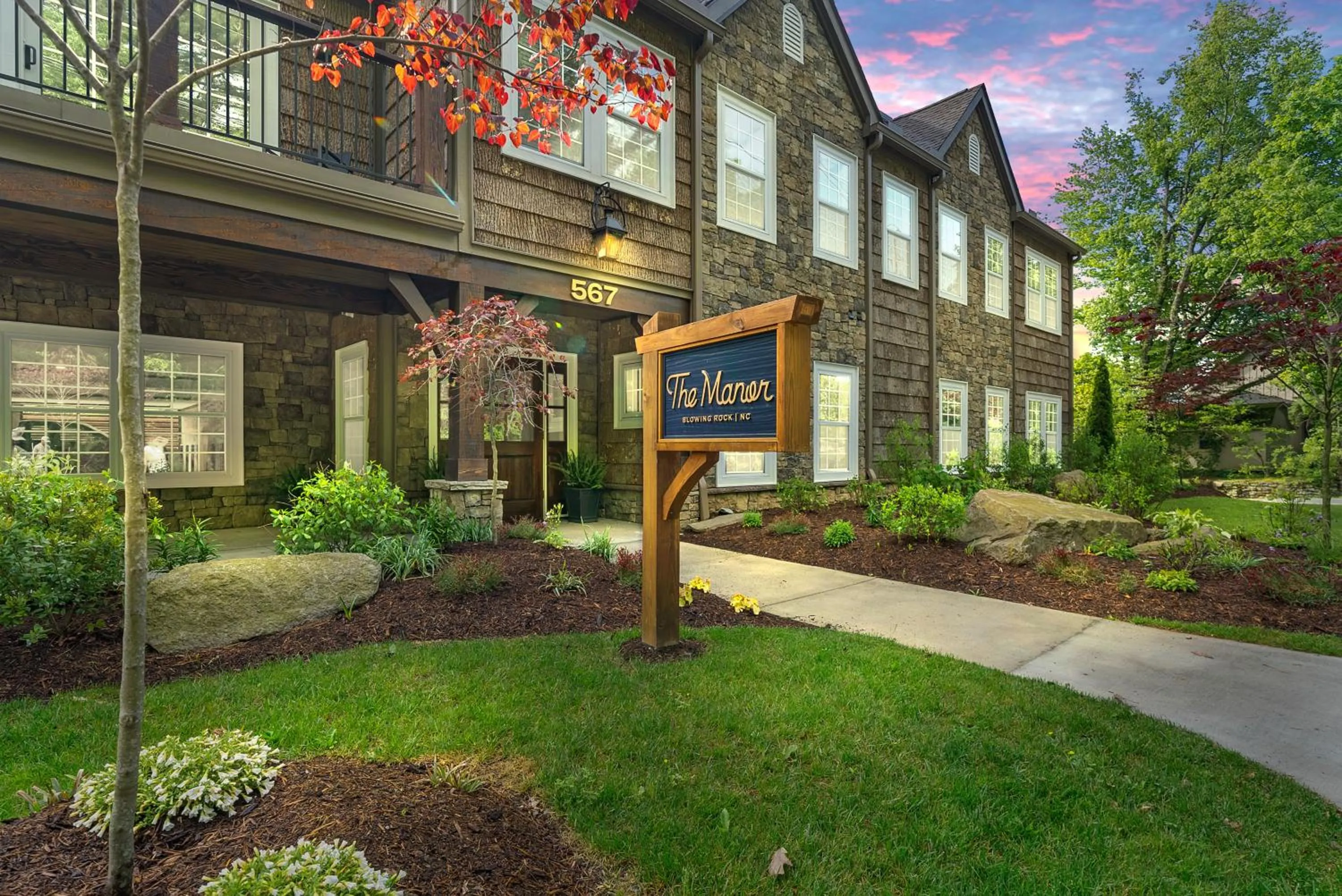 Property building in The Blowing Rock Manor