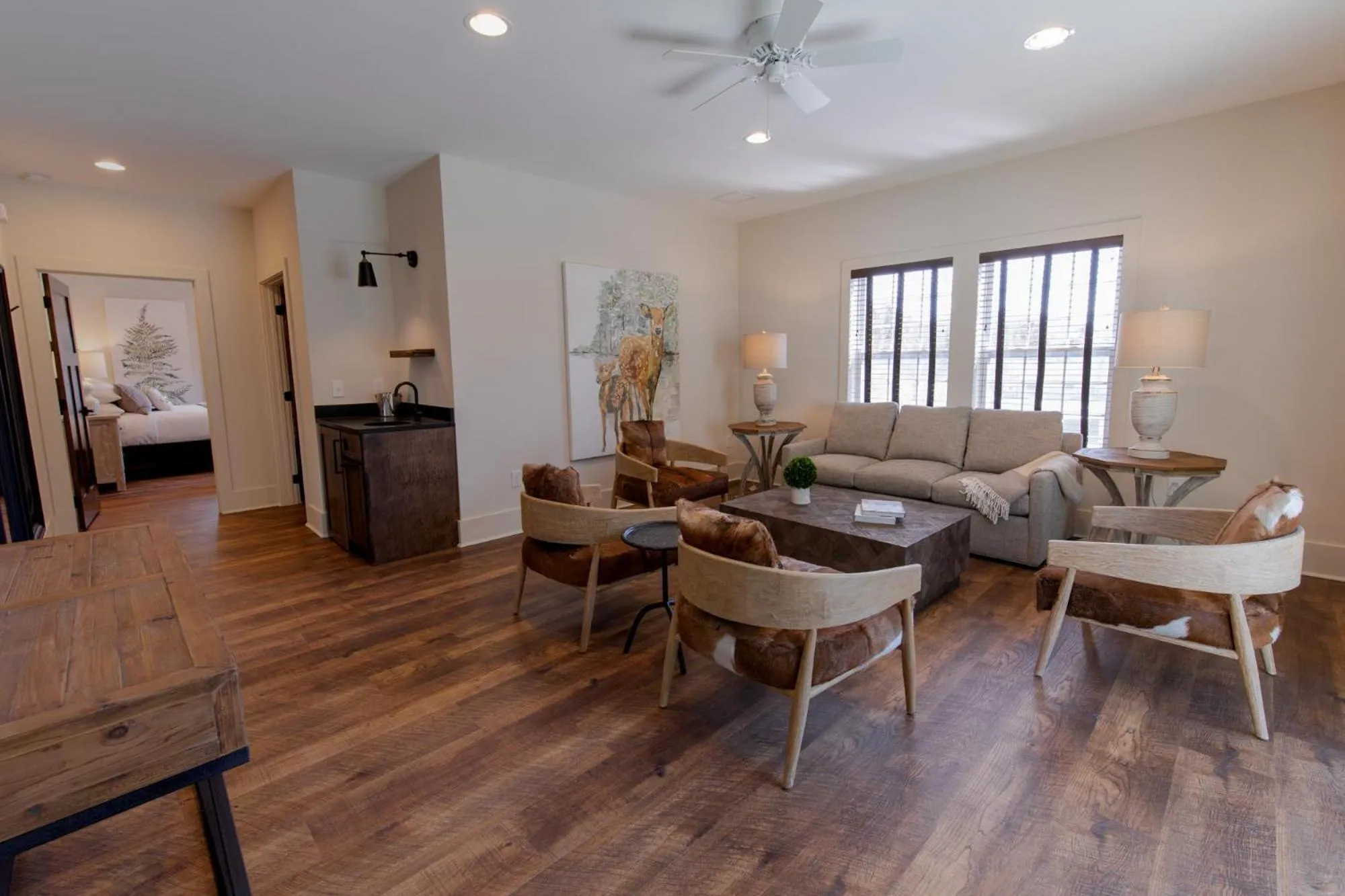 Living room in The Blowing Rock Manor
