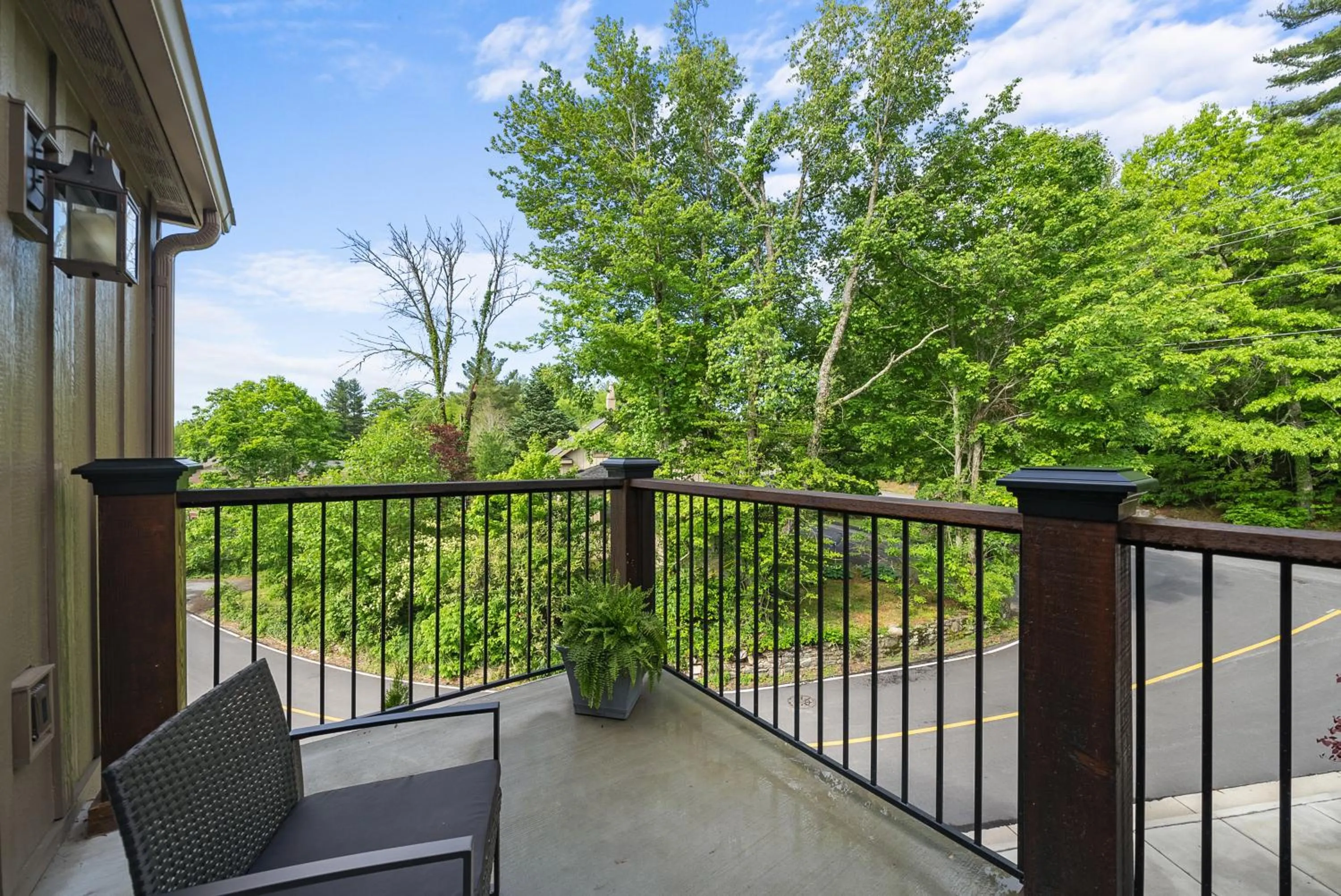 Balcony/Terrace in The Blowing Rock Manor