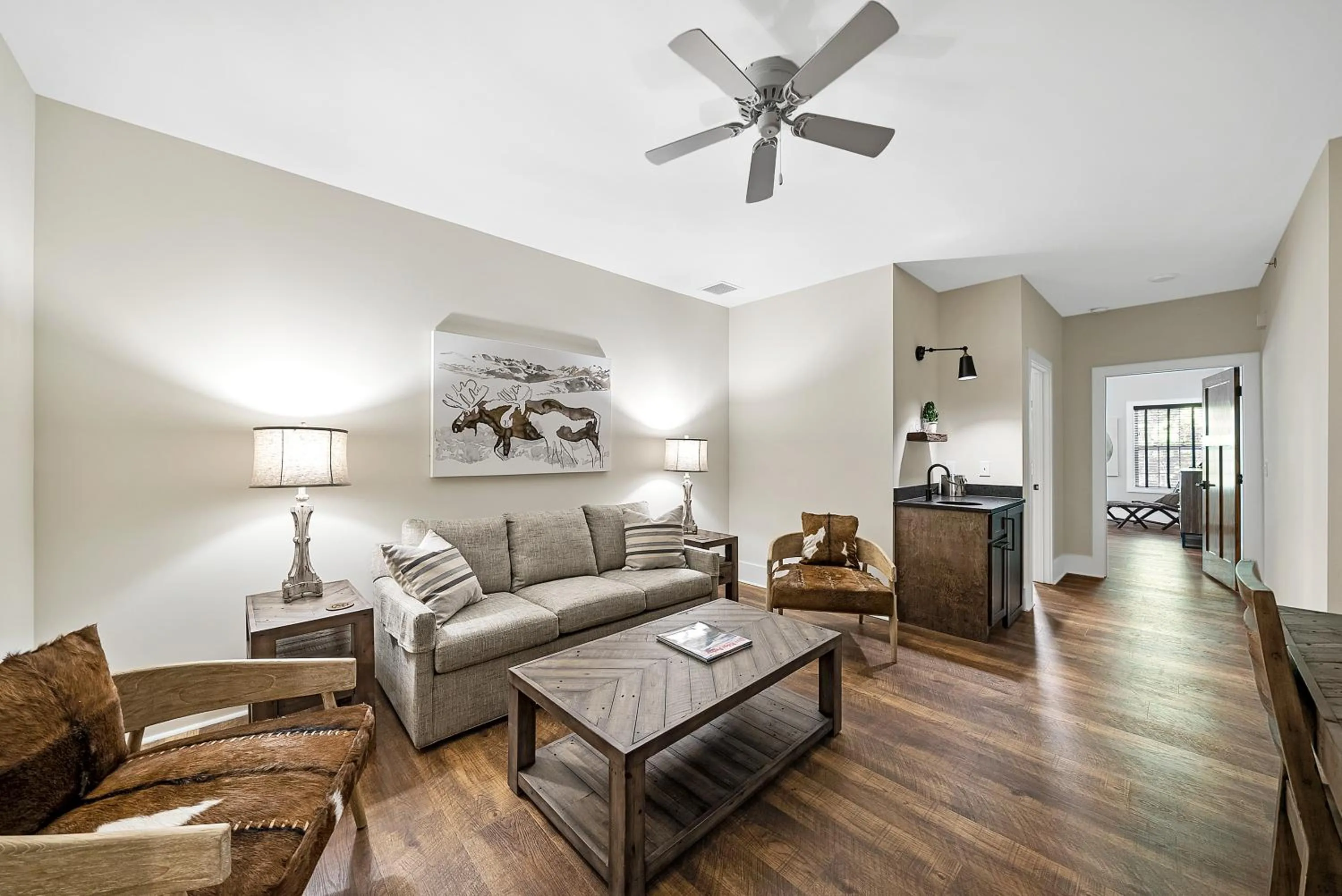 Living room in The Blowing Rock Manor
