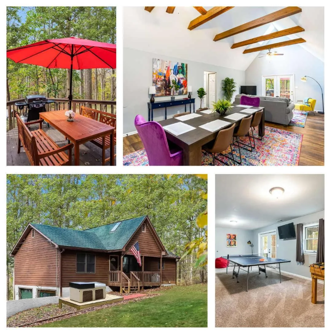 Hot Tub, Deck&Grill, Game Room, WiFi at Cute Cabin