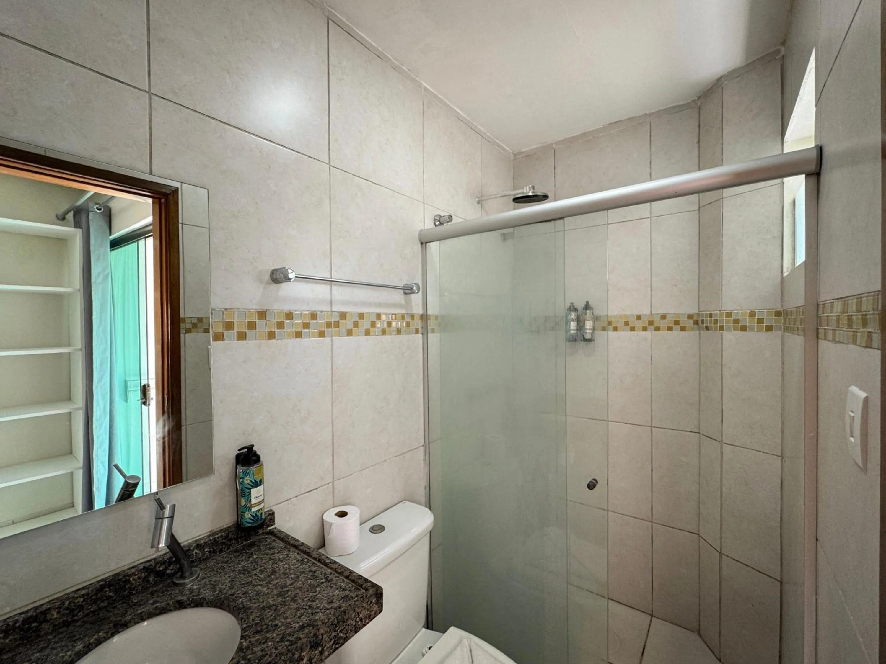 Bathroom in Pousada Unaí