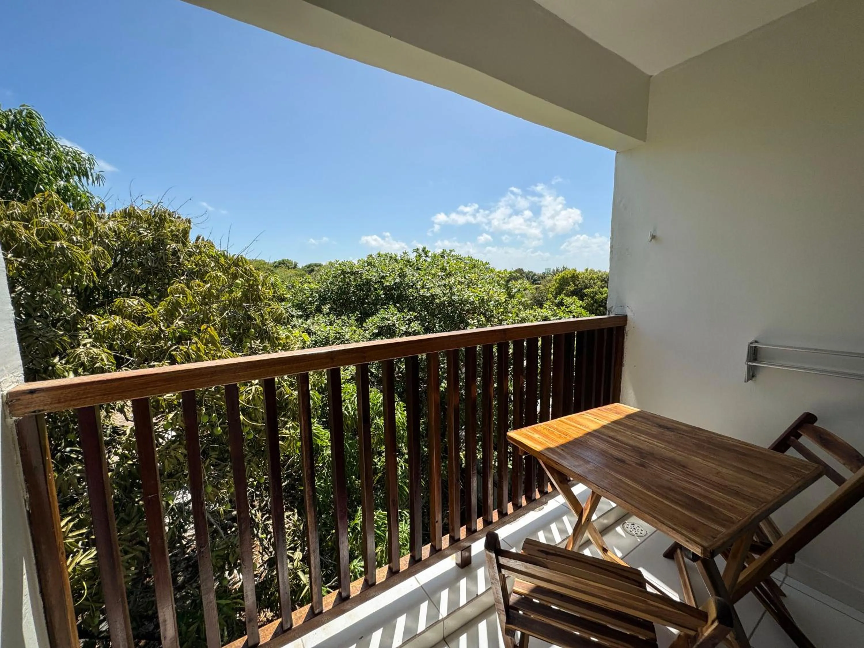 Balcony/Terrace in Pousada Unaí