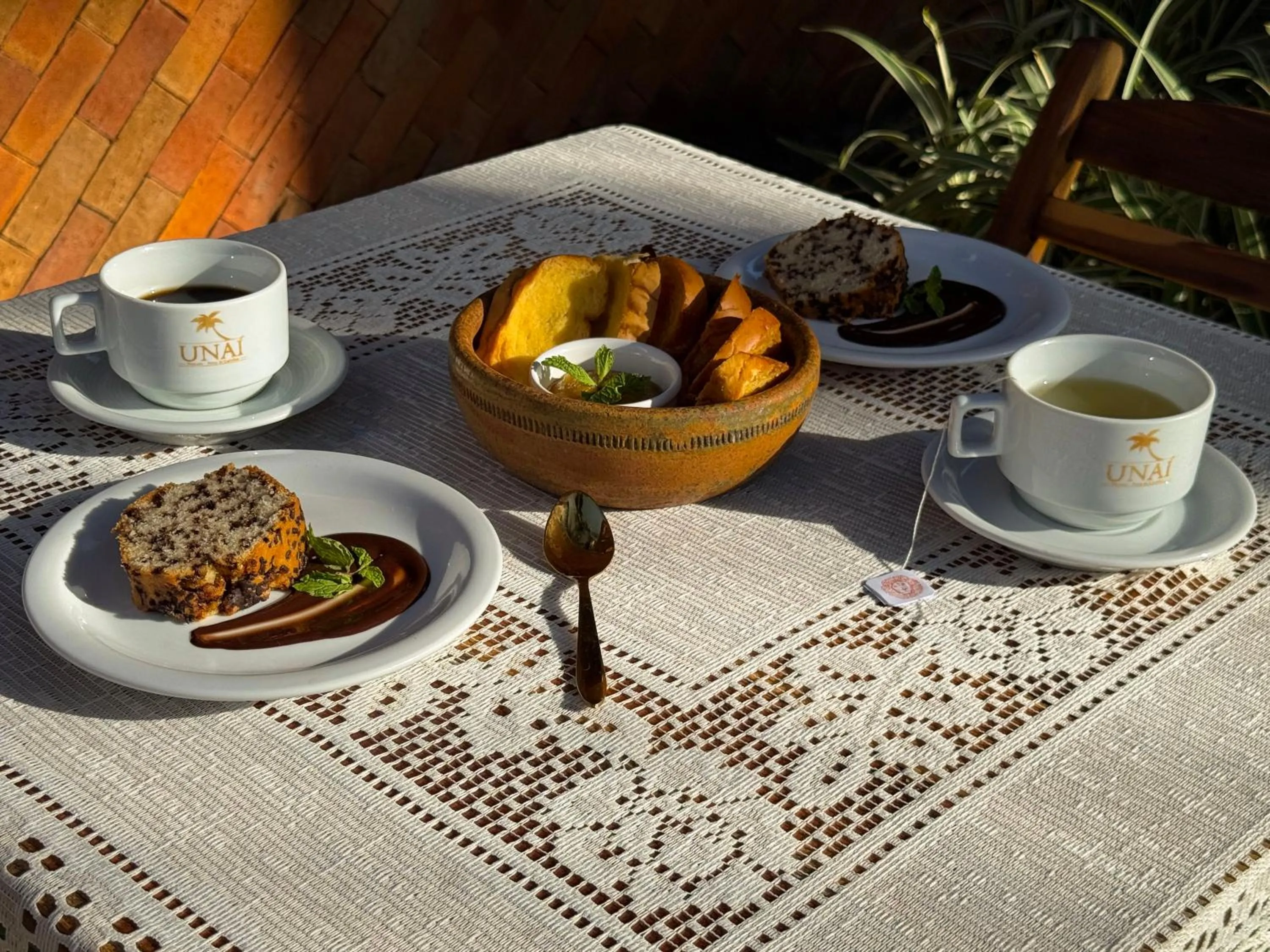 Food and drinks in Pousada Unaí