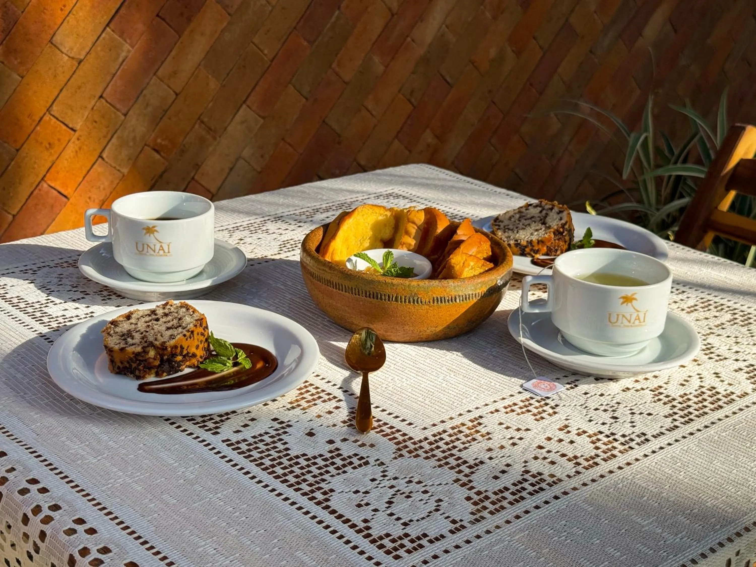 Food and drinks in Pousada Unaí