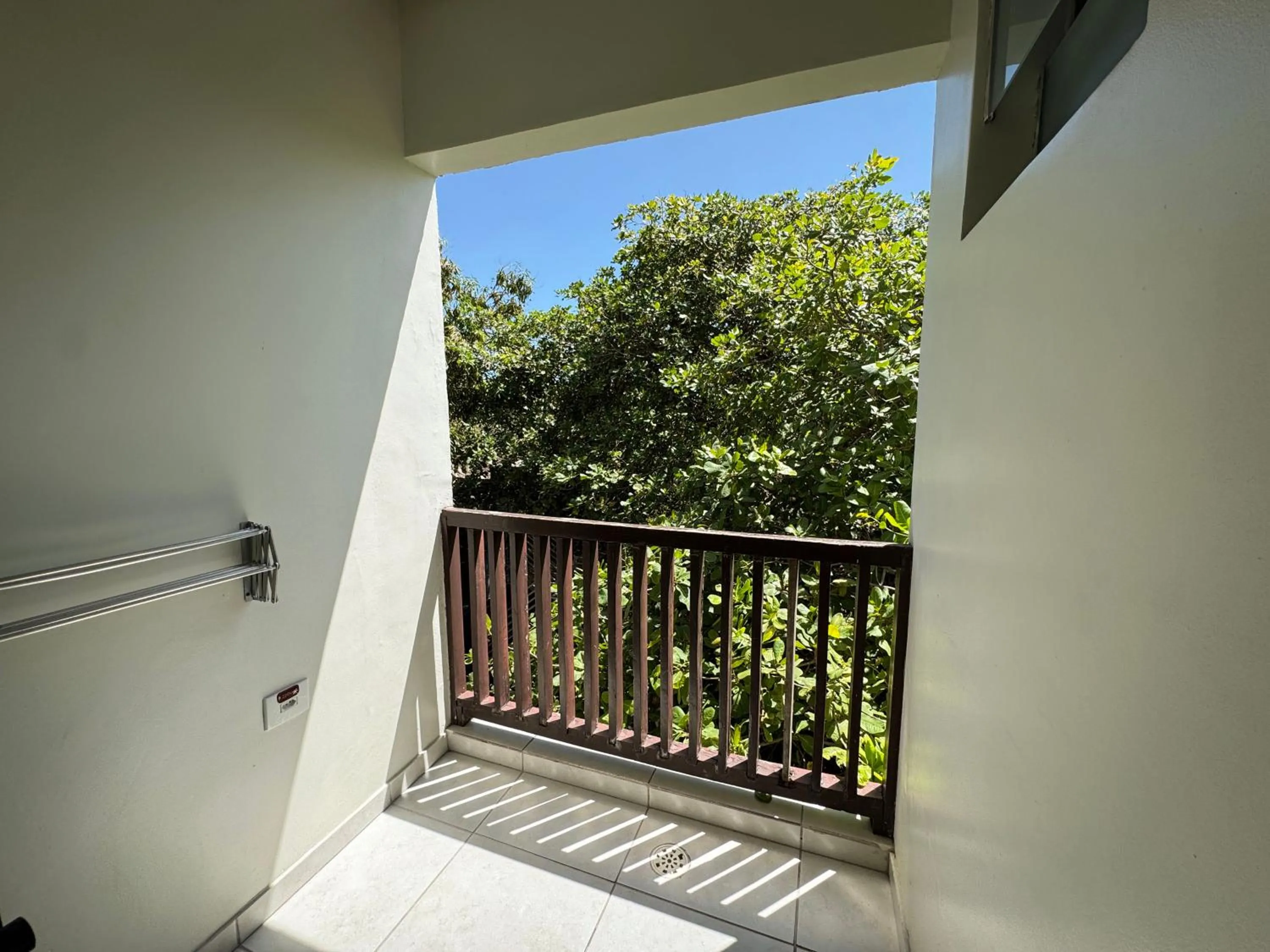 Balcony/Terrace in Pousada Unaí
