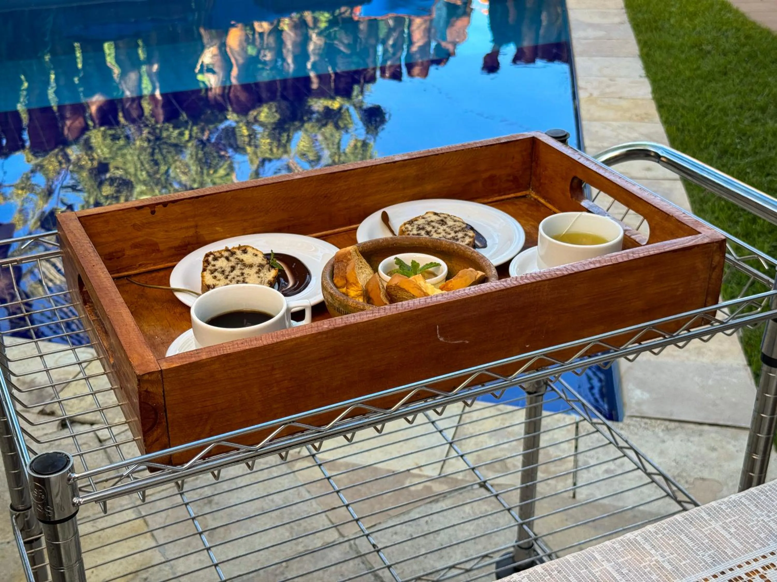 Food and drinks in Pousada Unaí